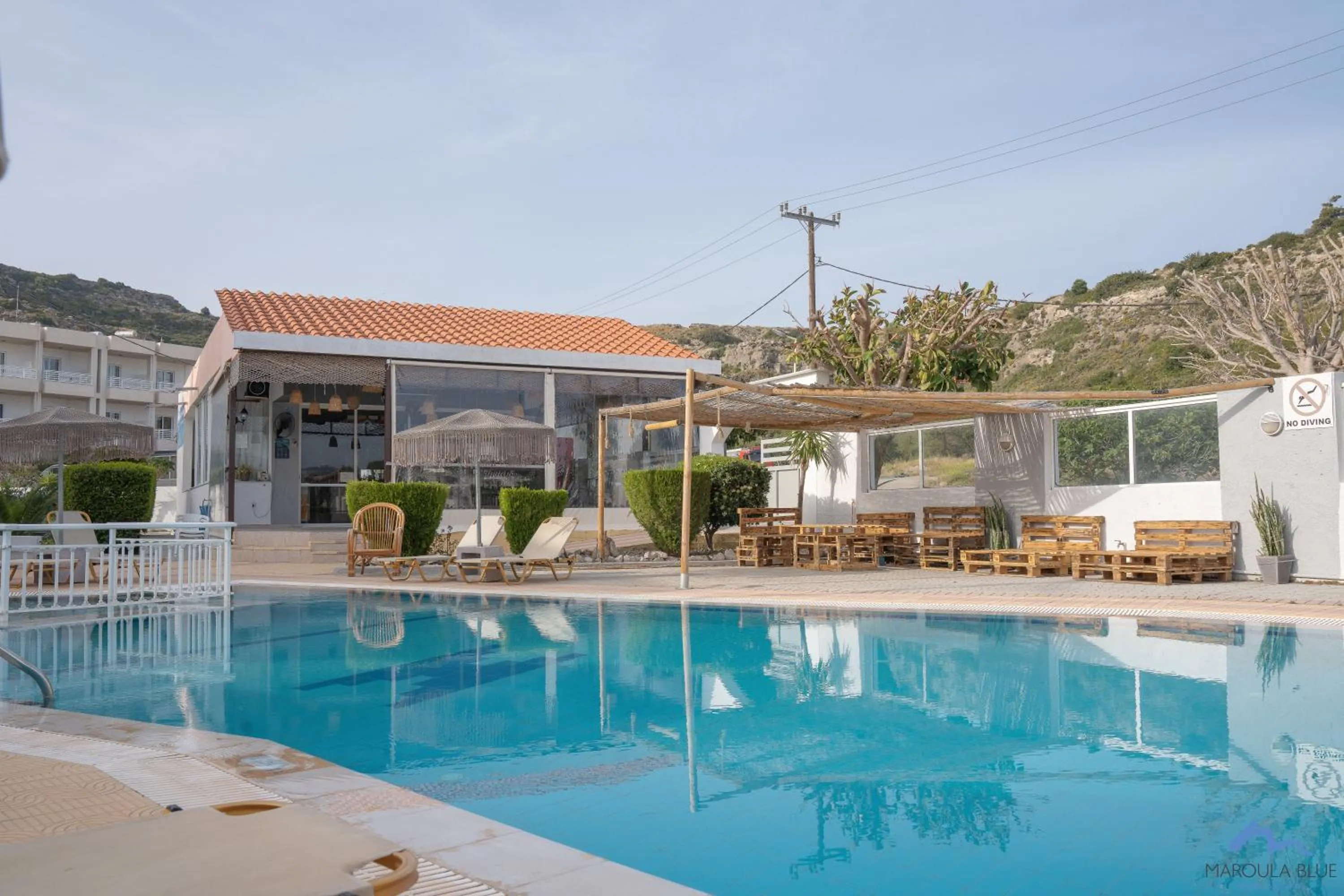 Property building in Casa Blue Sarantis