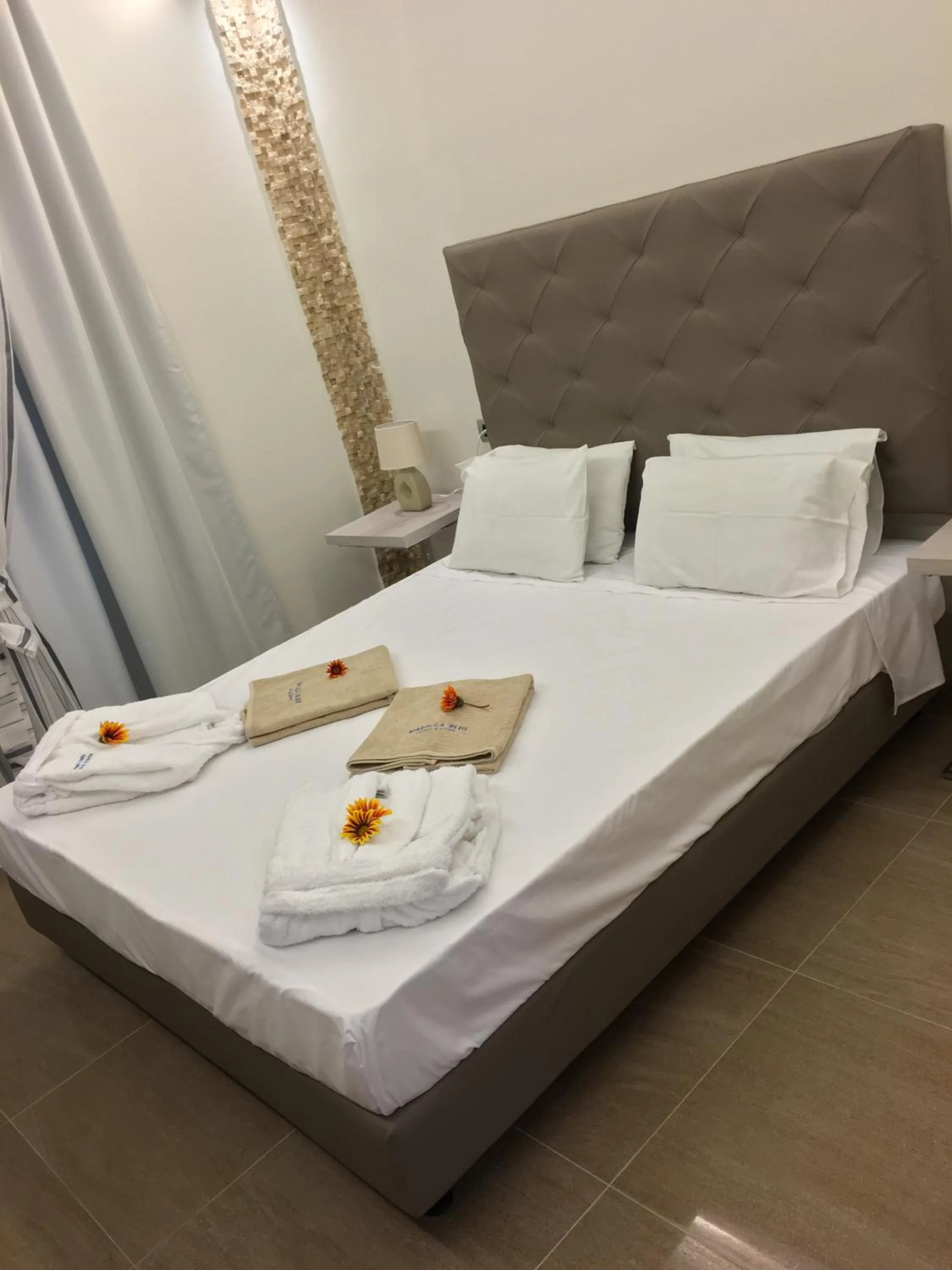 Bedroom, Bed in Casa Blue Sarantis