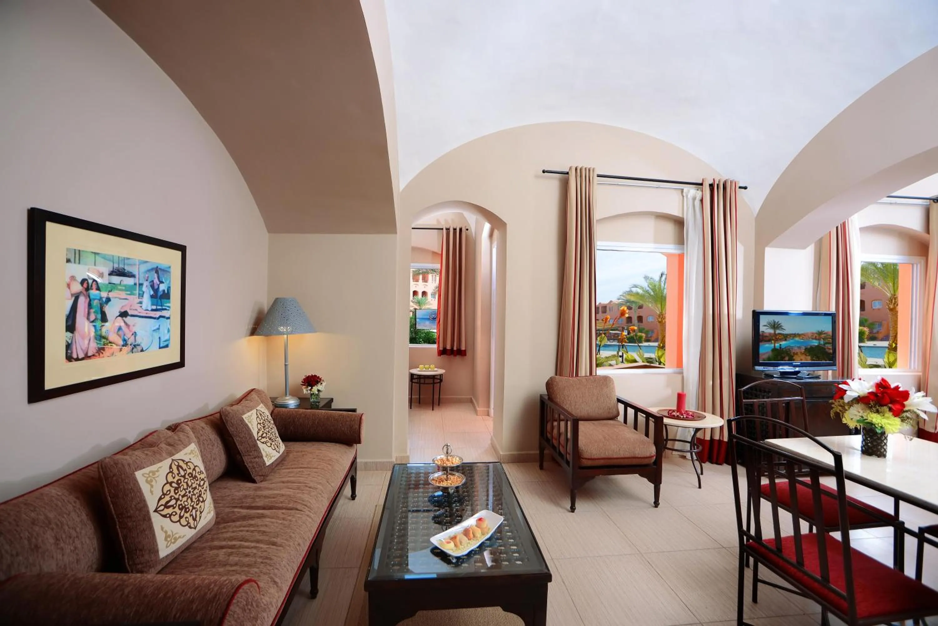 Photo of the whole room in JAZ Makadi Oasis Resort