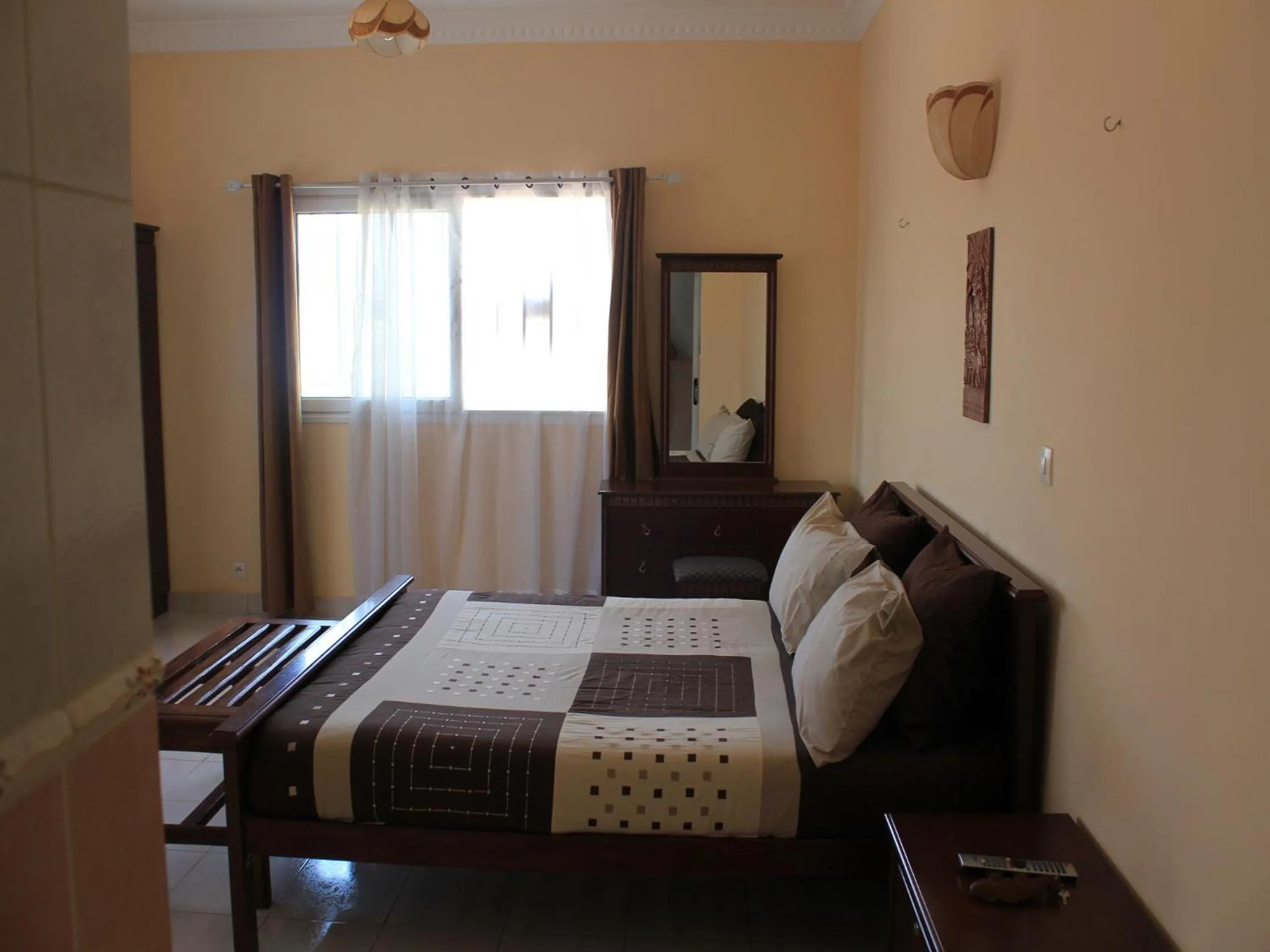 Bedroom in K.méléon-Hôtel