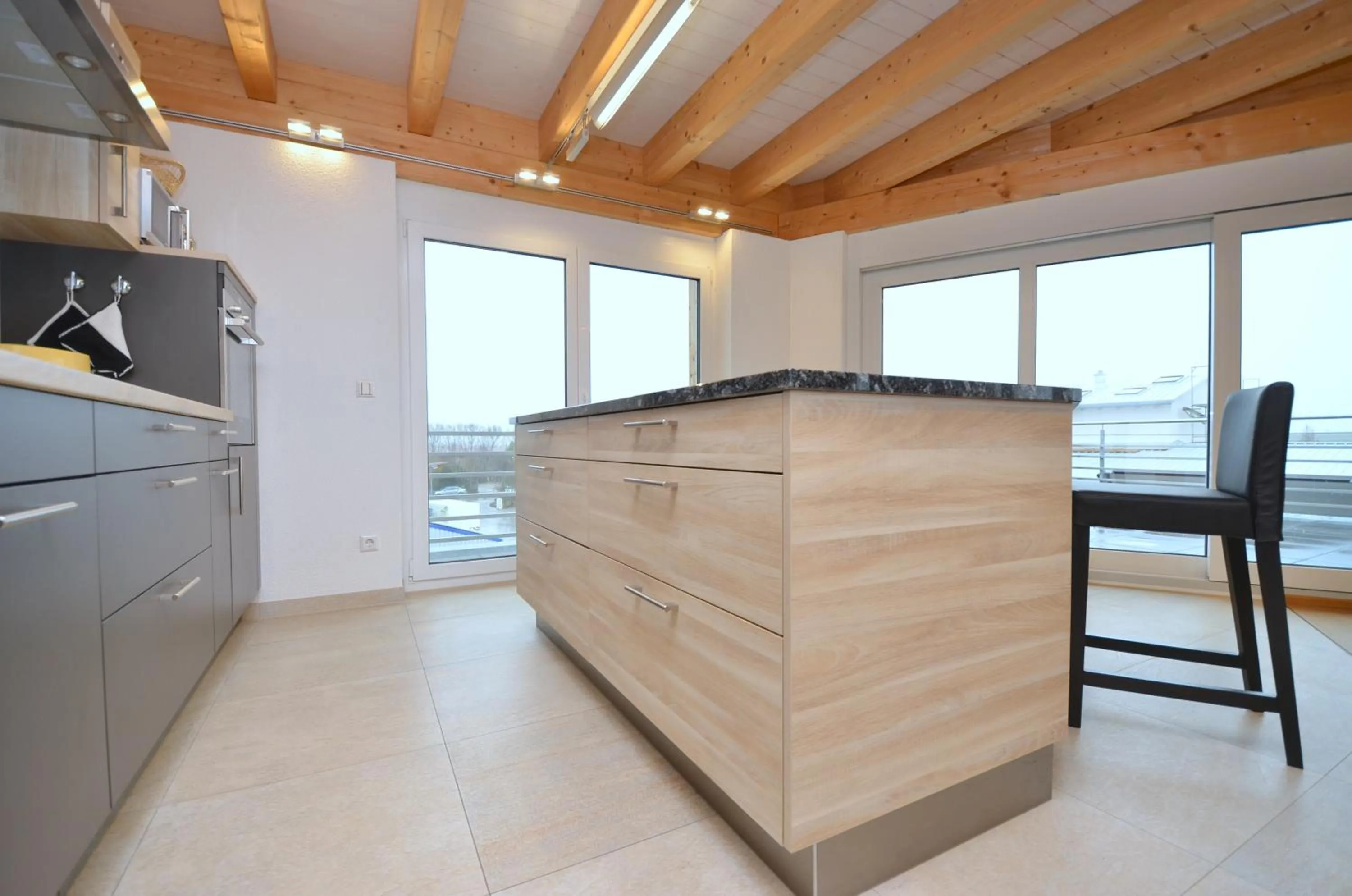 Kitchen or kitchenette in Businessapart Stuttgart