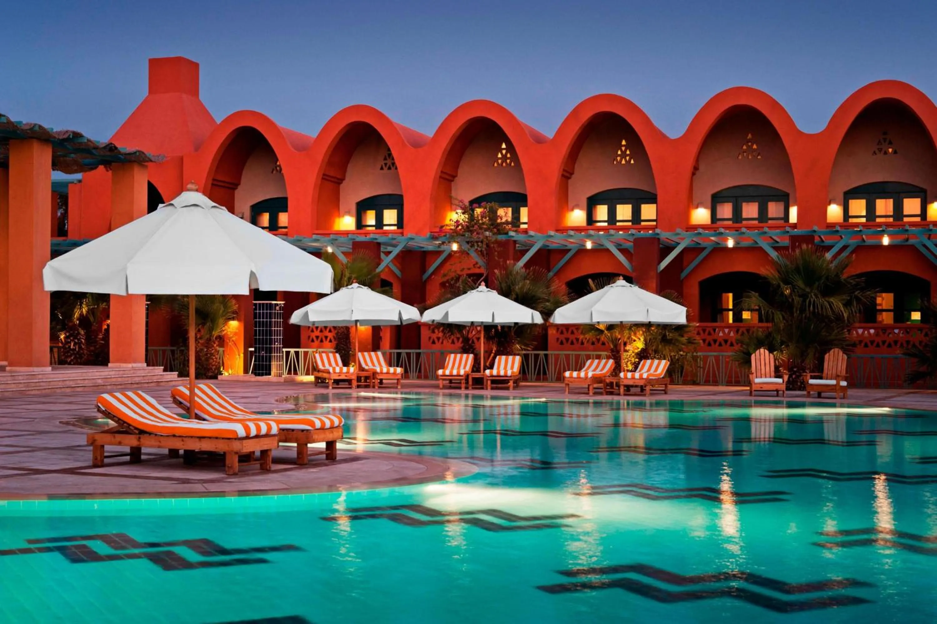 Swimming pool in Sheraton Miramar Resort El Gouna