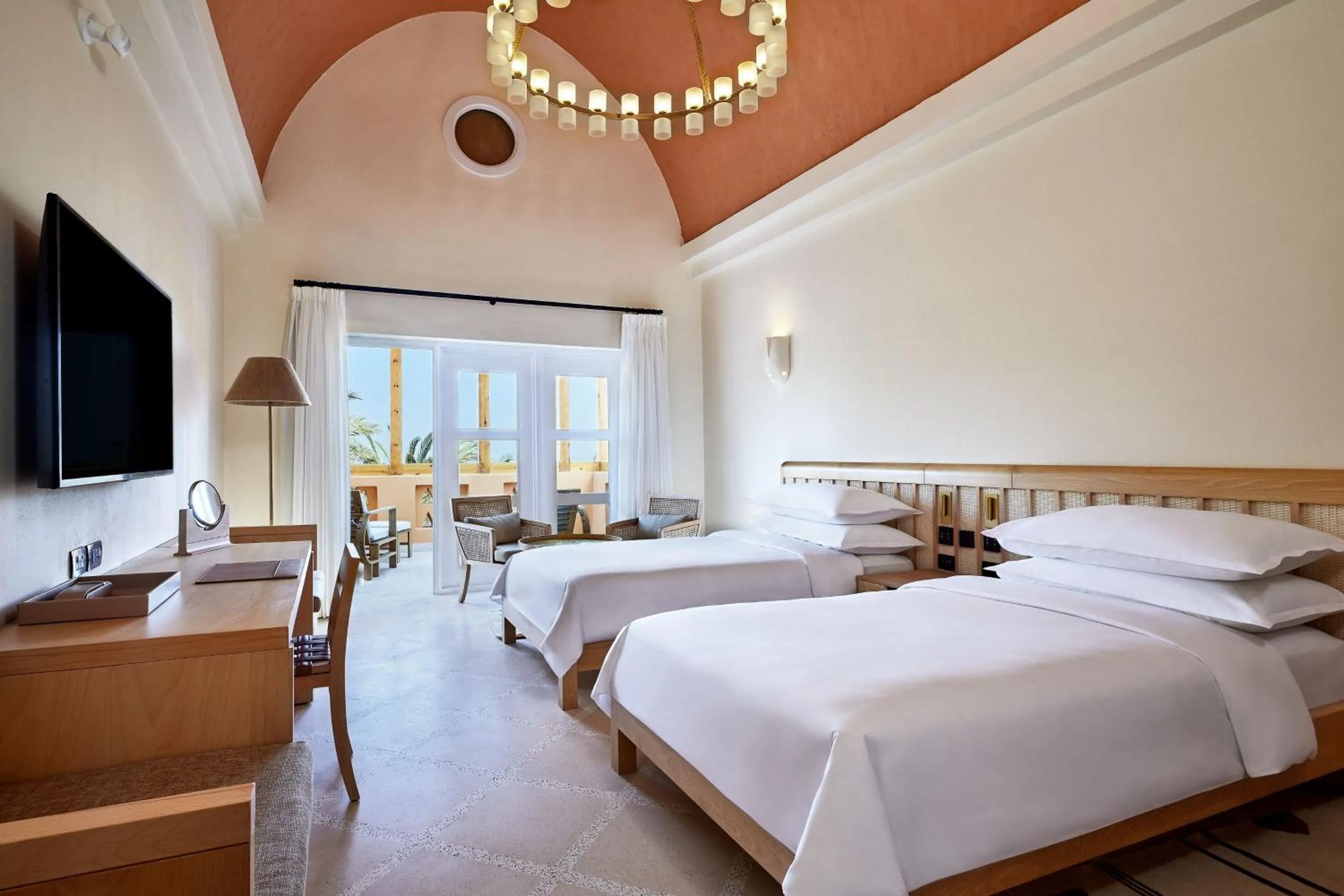 Beach, Bed in Sheraton Miramar Resort El Gouna