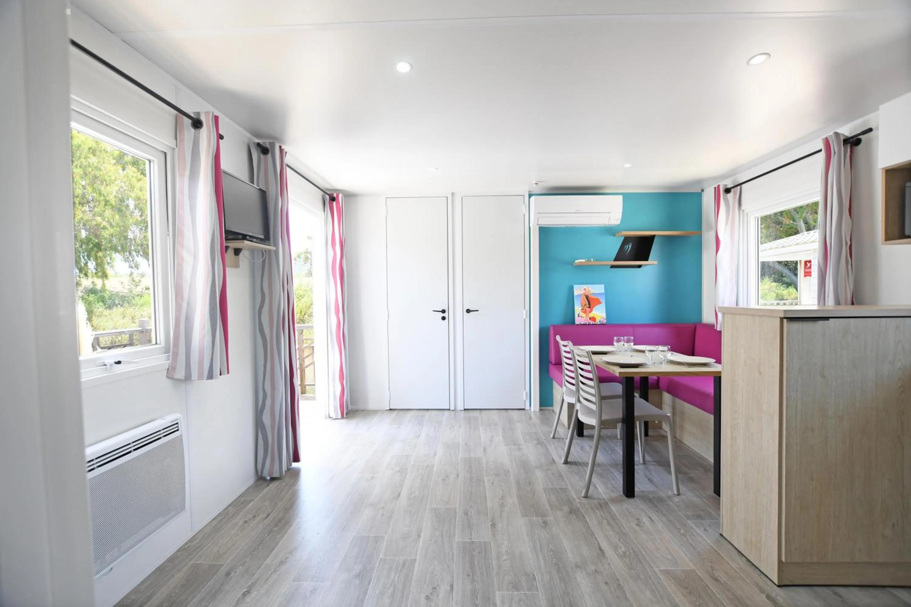 Living room in Camping International