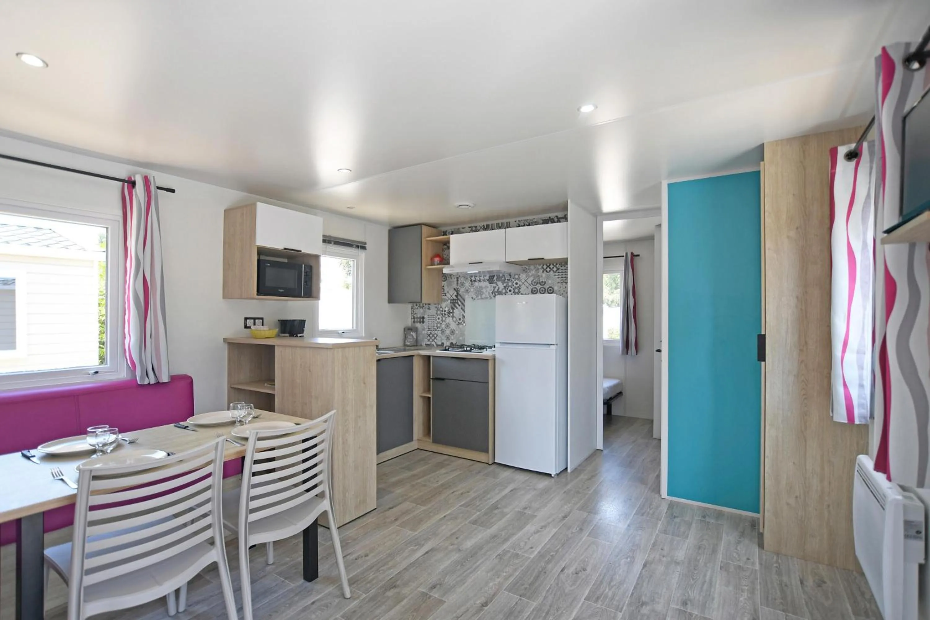 Living room in Camping International