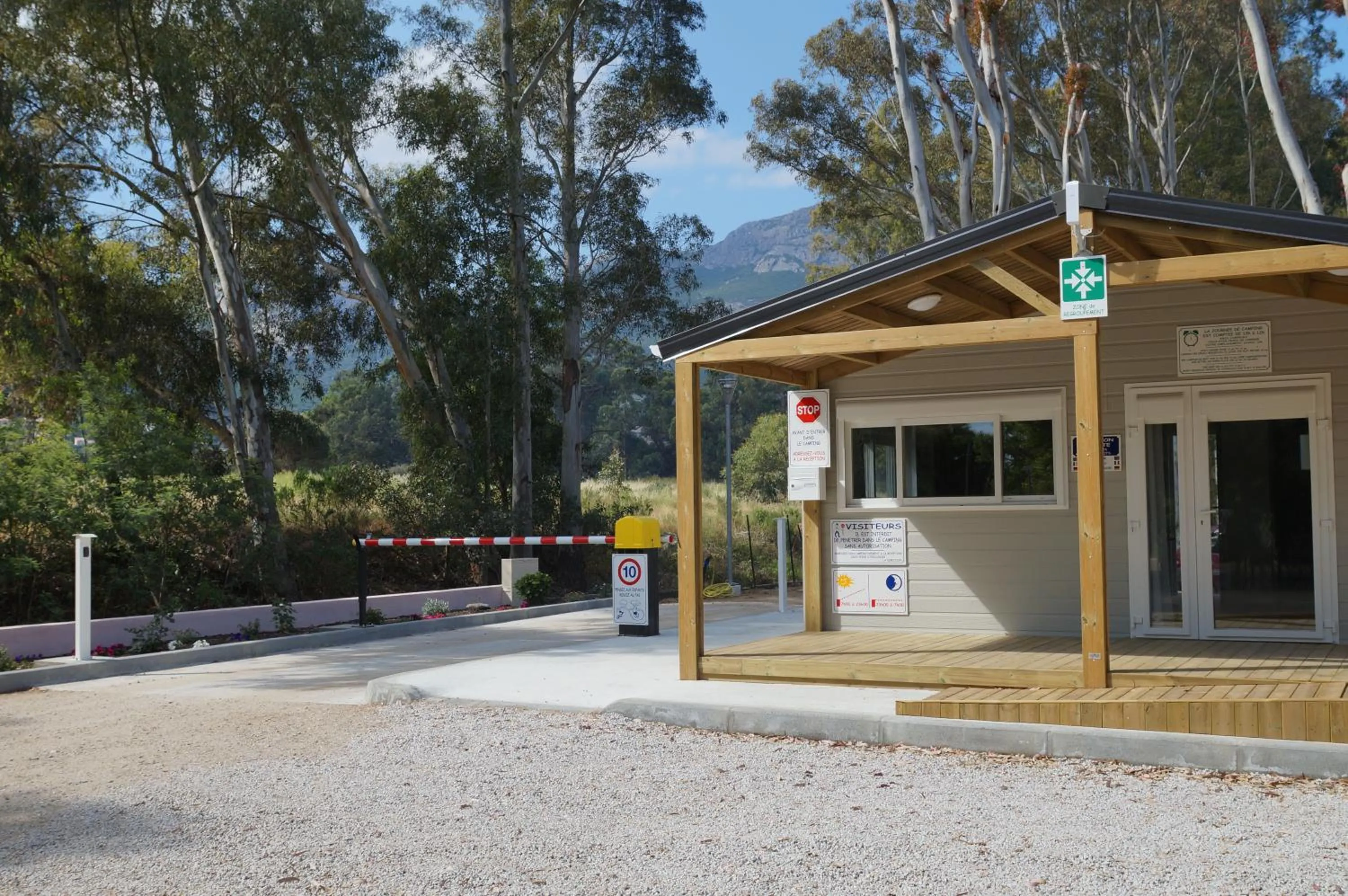 Lobby or reception in Camping International