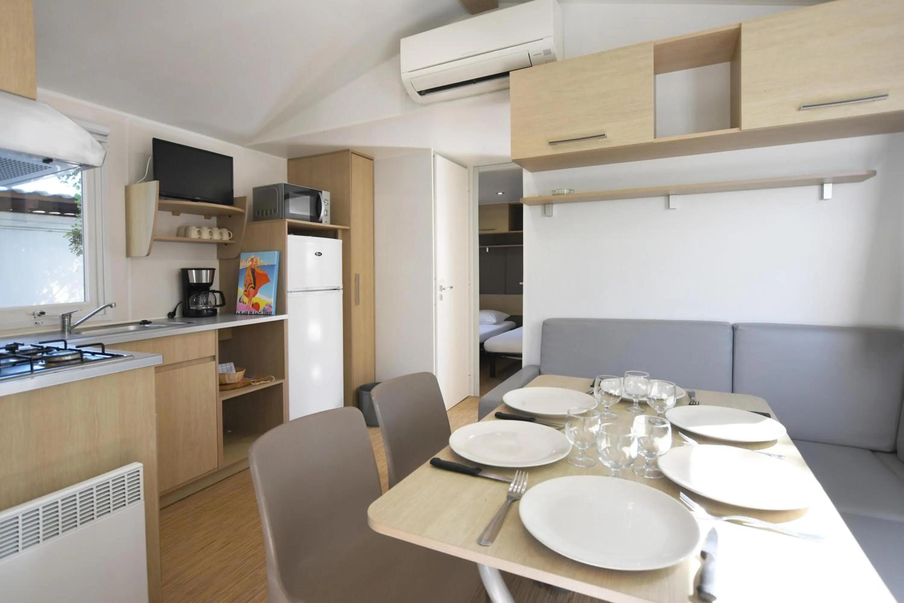 Living room in Camping International