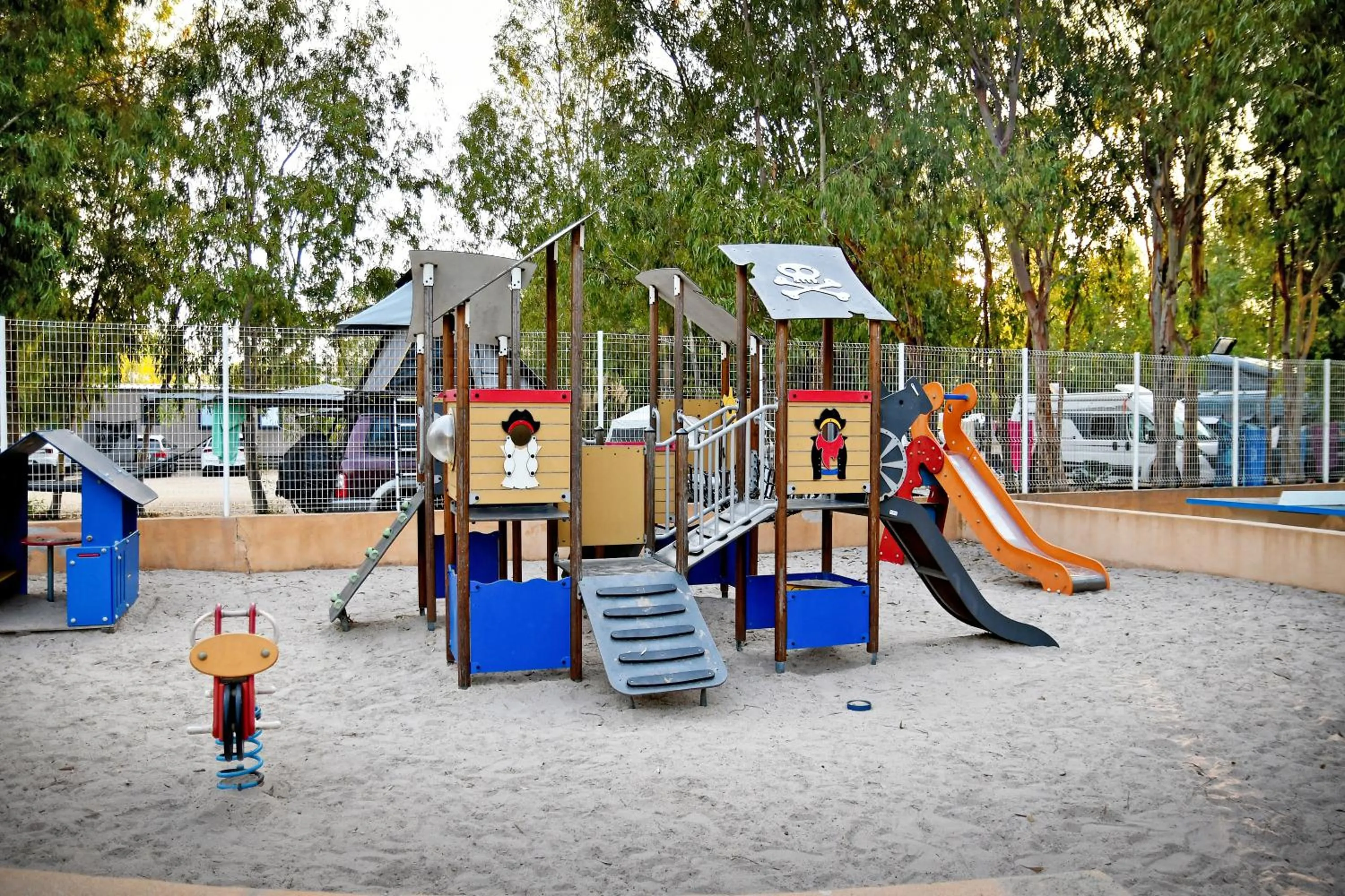 Children play ground in Camping International
