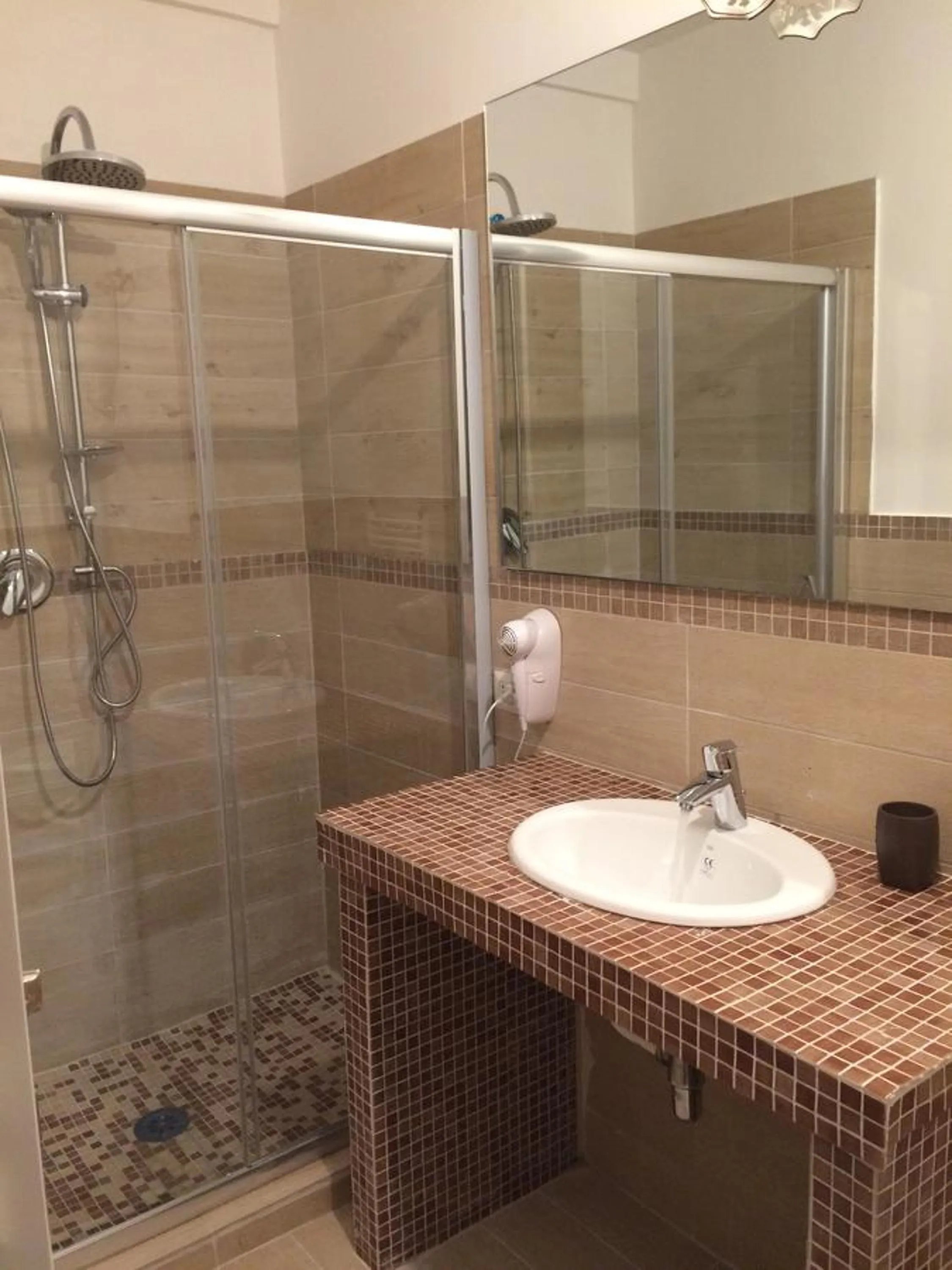 Shower in Base Napoli Mergellina