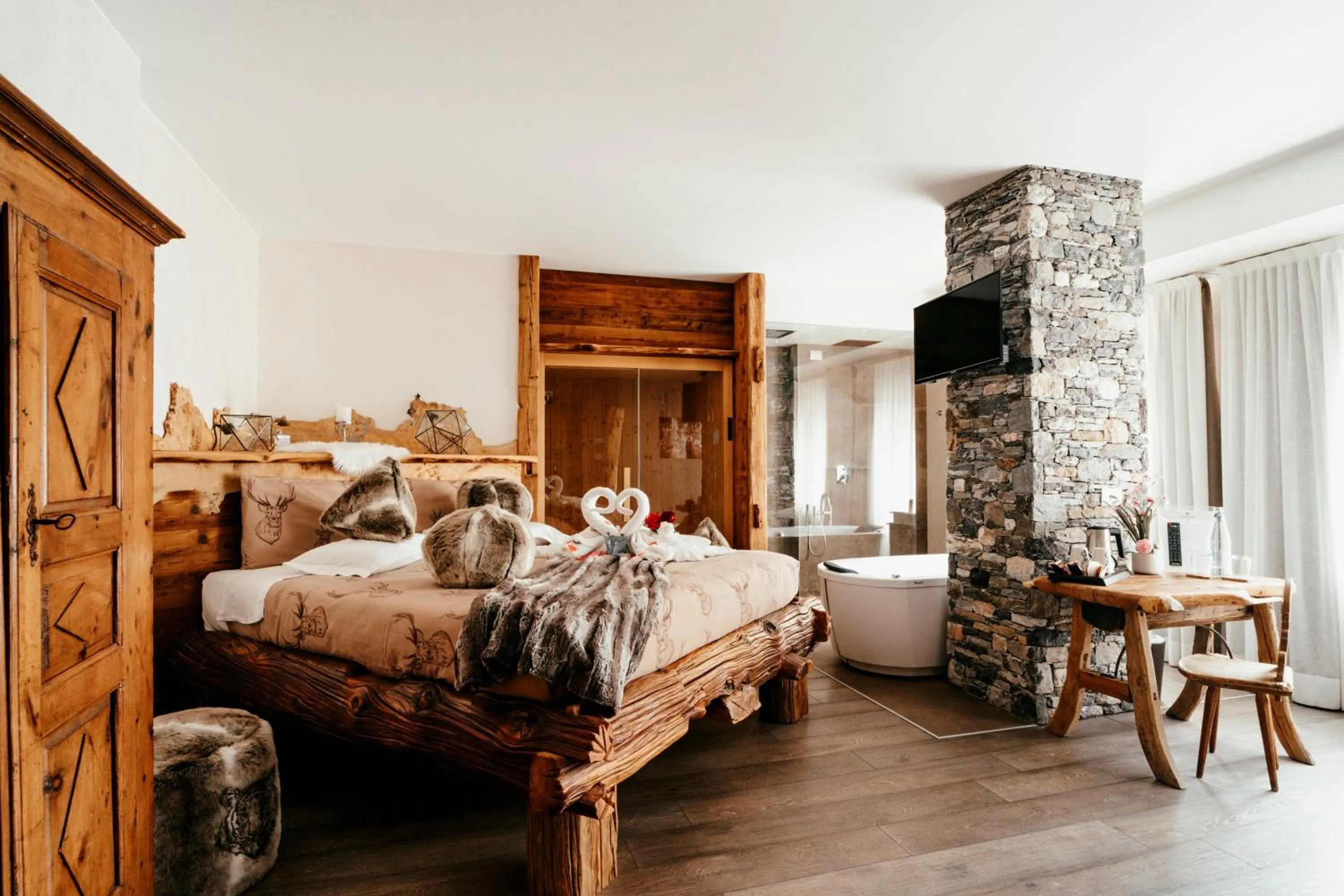 Bed in Serendipity Hotel