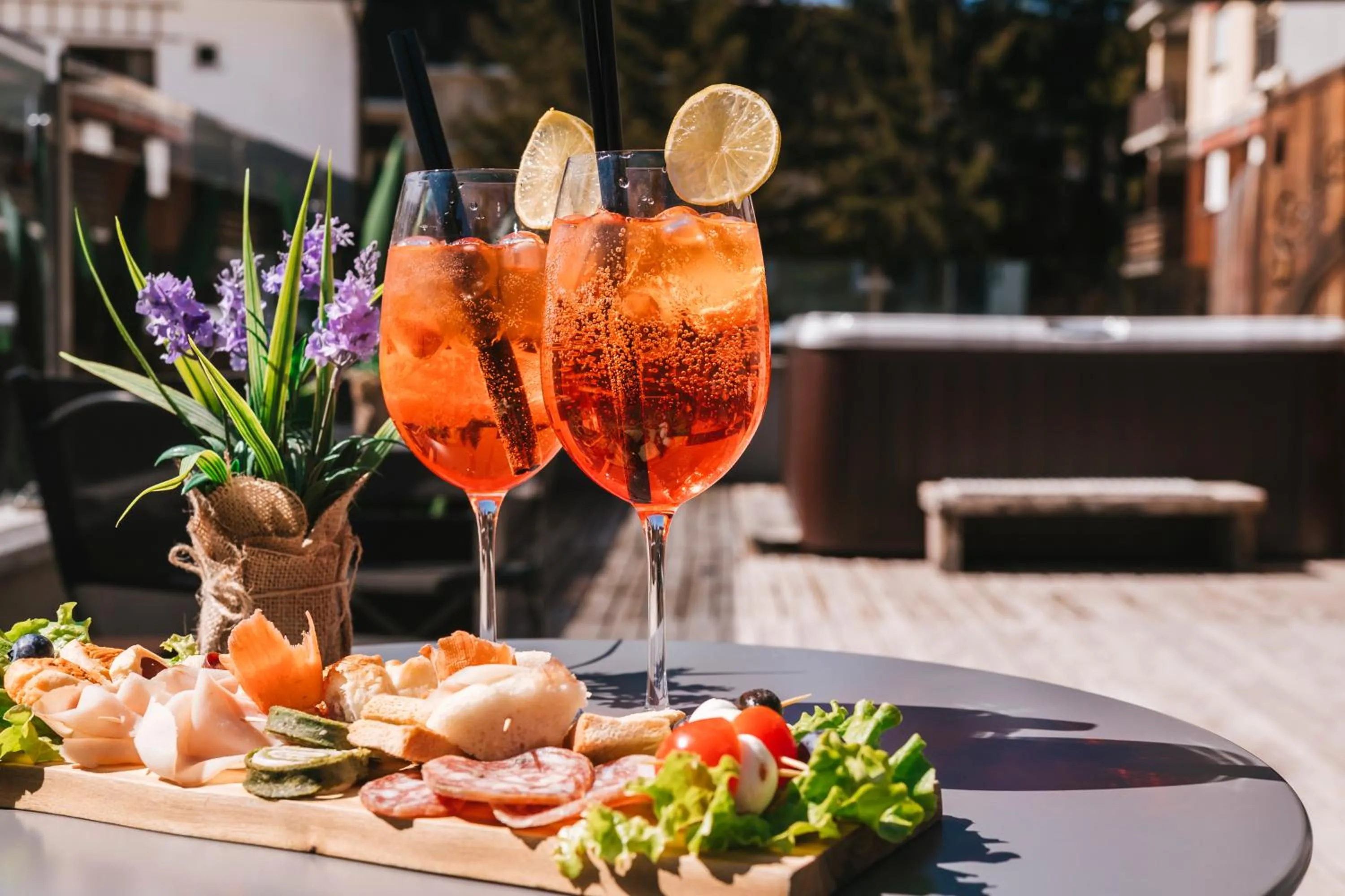 Balcony/Terrace in Serendipity Hotel