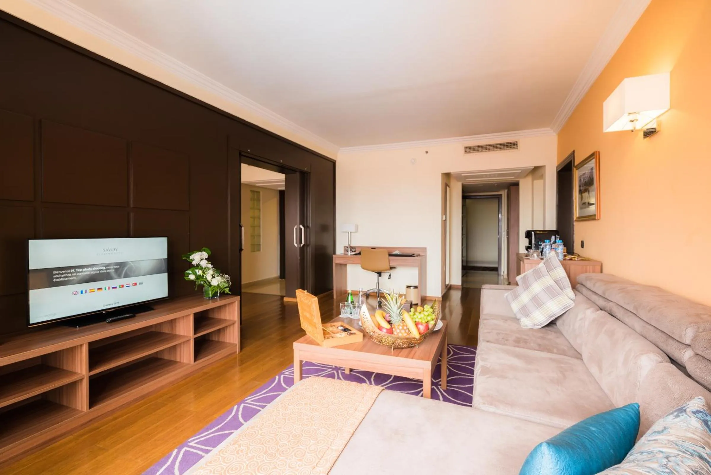 Seating area in Savoy Le Grand Hotel Marrakech