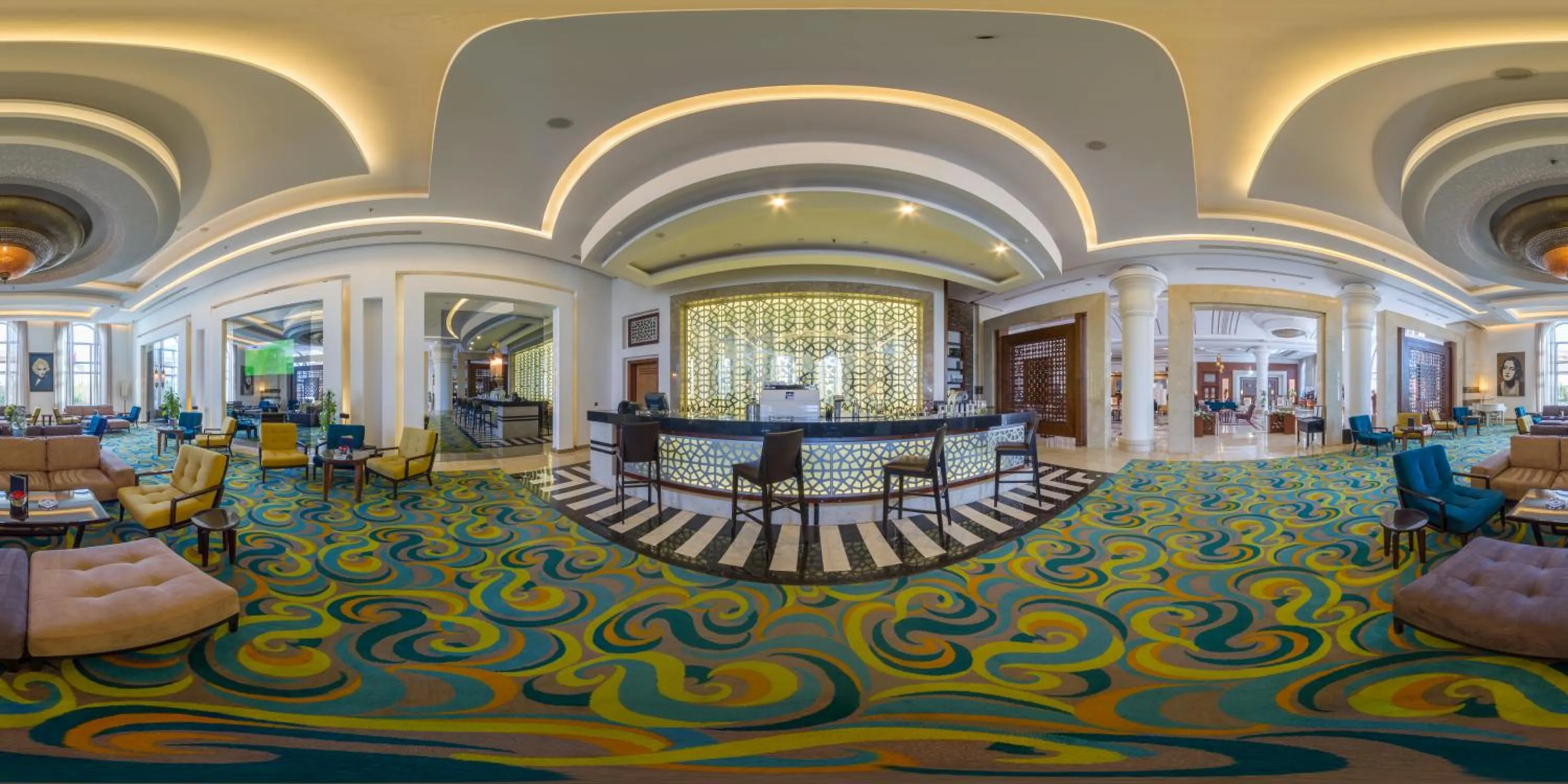 Lounge or bar in Savoy Le Grand Hotel Marrakech