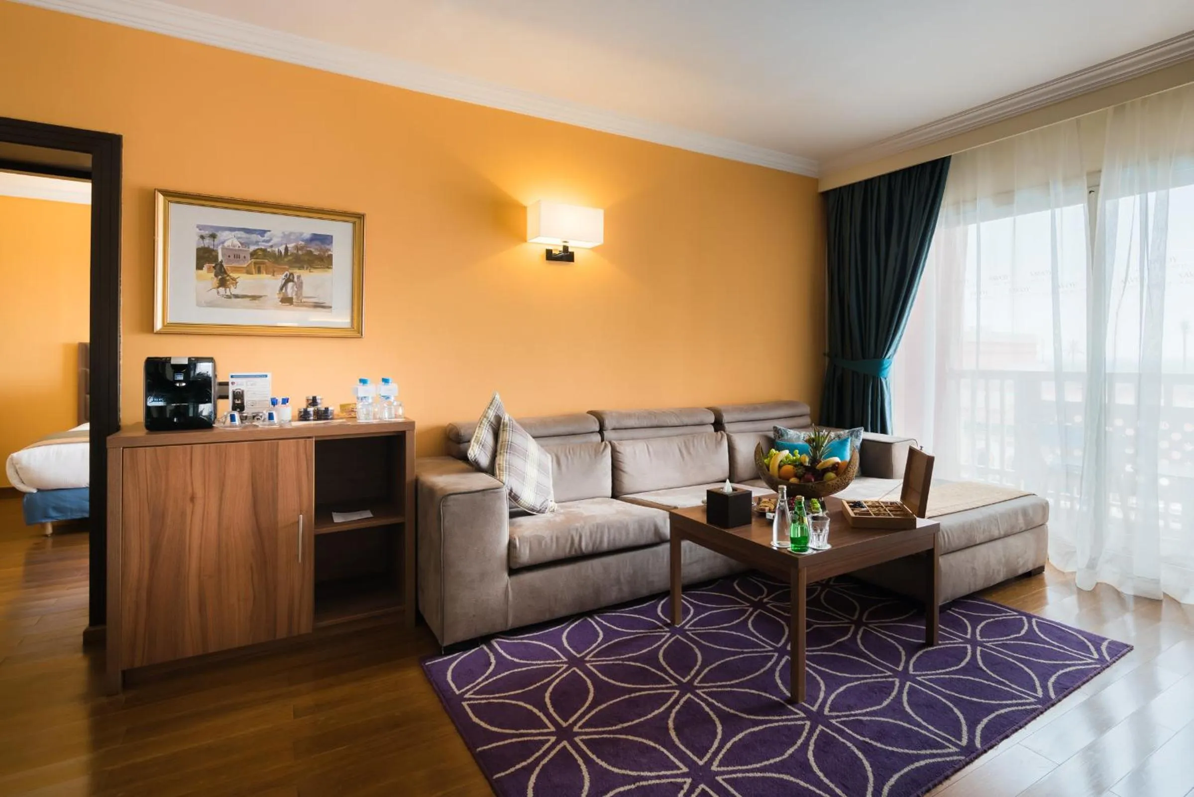 Living room in Savoy Le Grand Hotel Marrakech