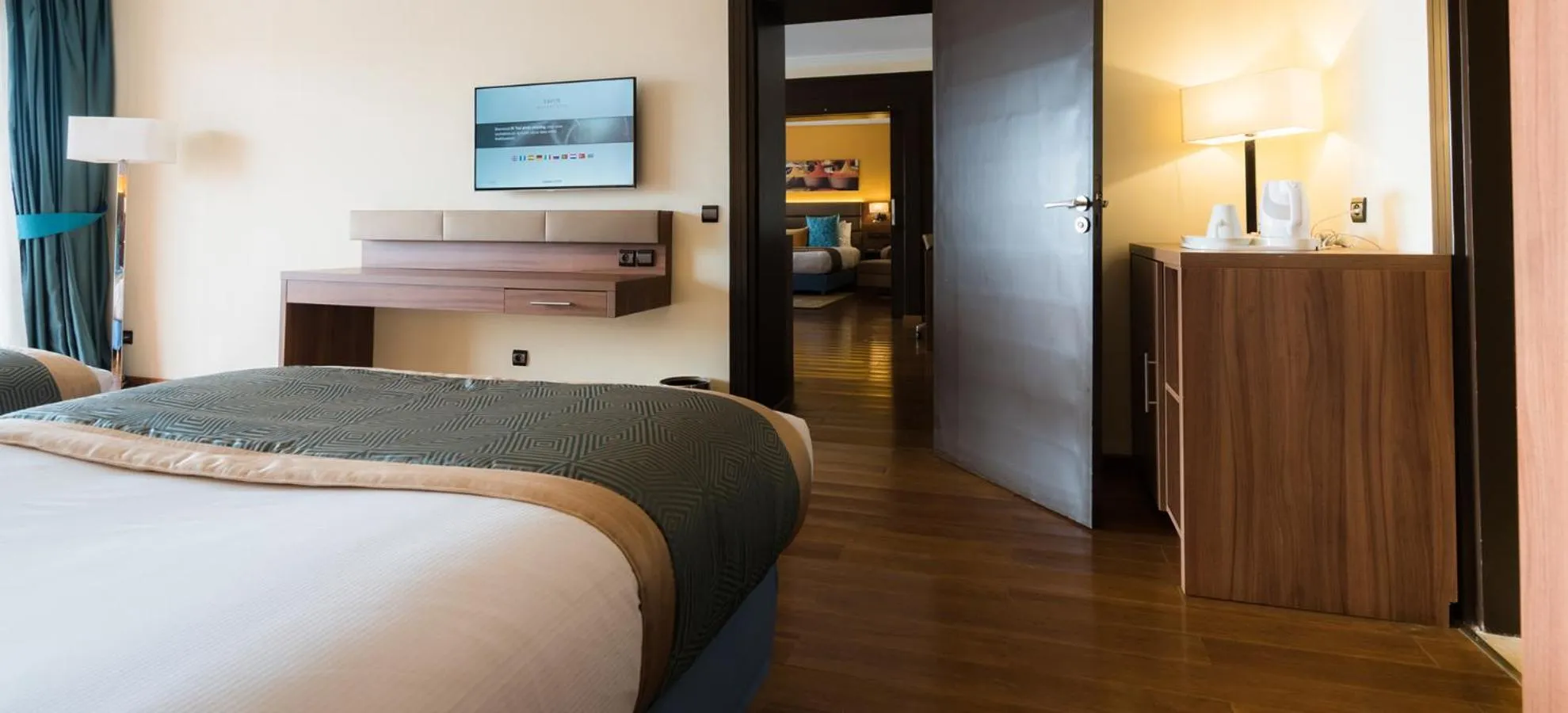 Bed in Savoy Le Grand Hotel Marrakech