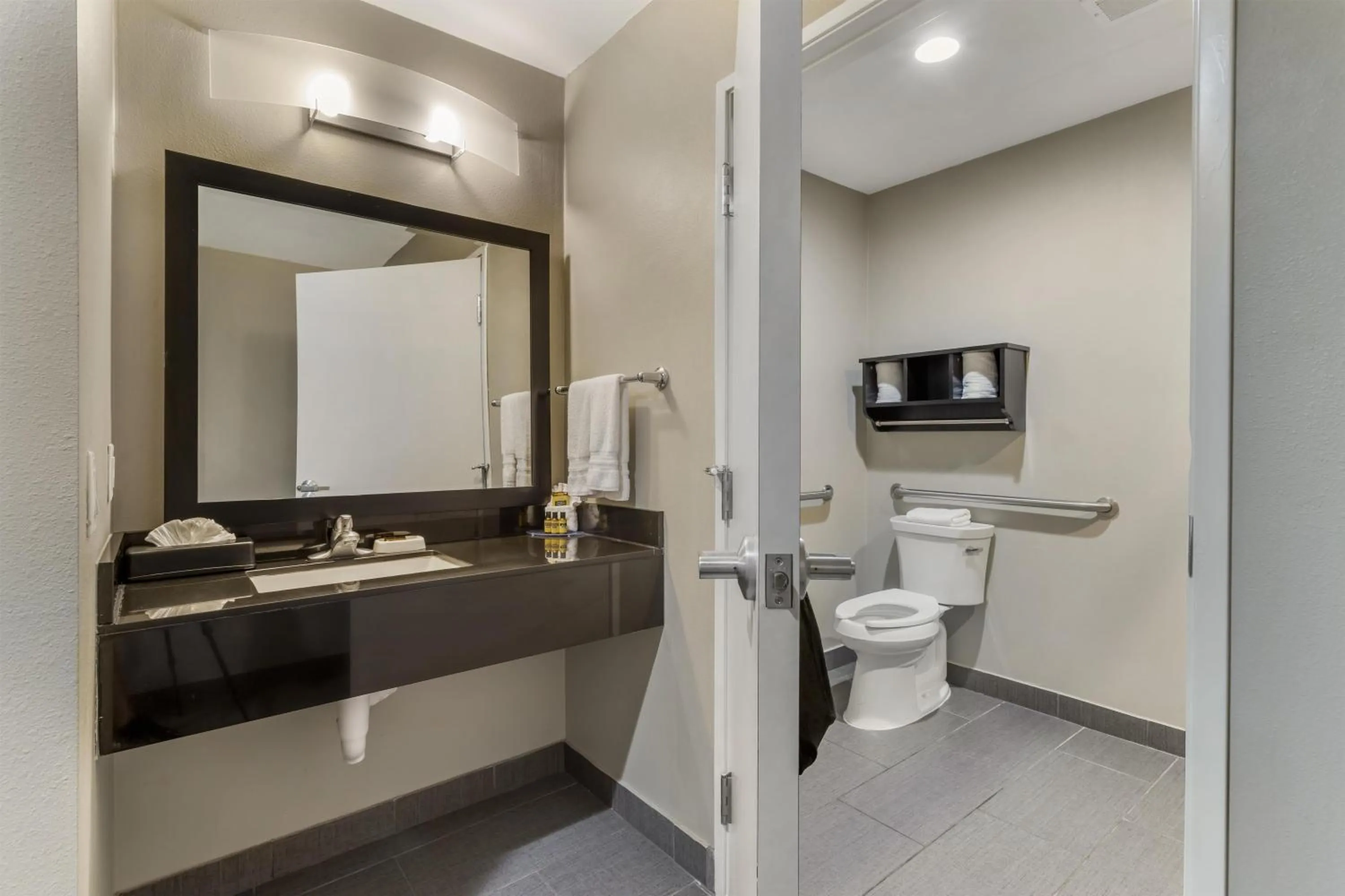 Toilet in Best Western Plus Laredo Inn & Suites