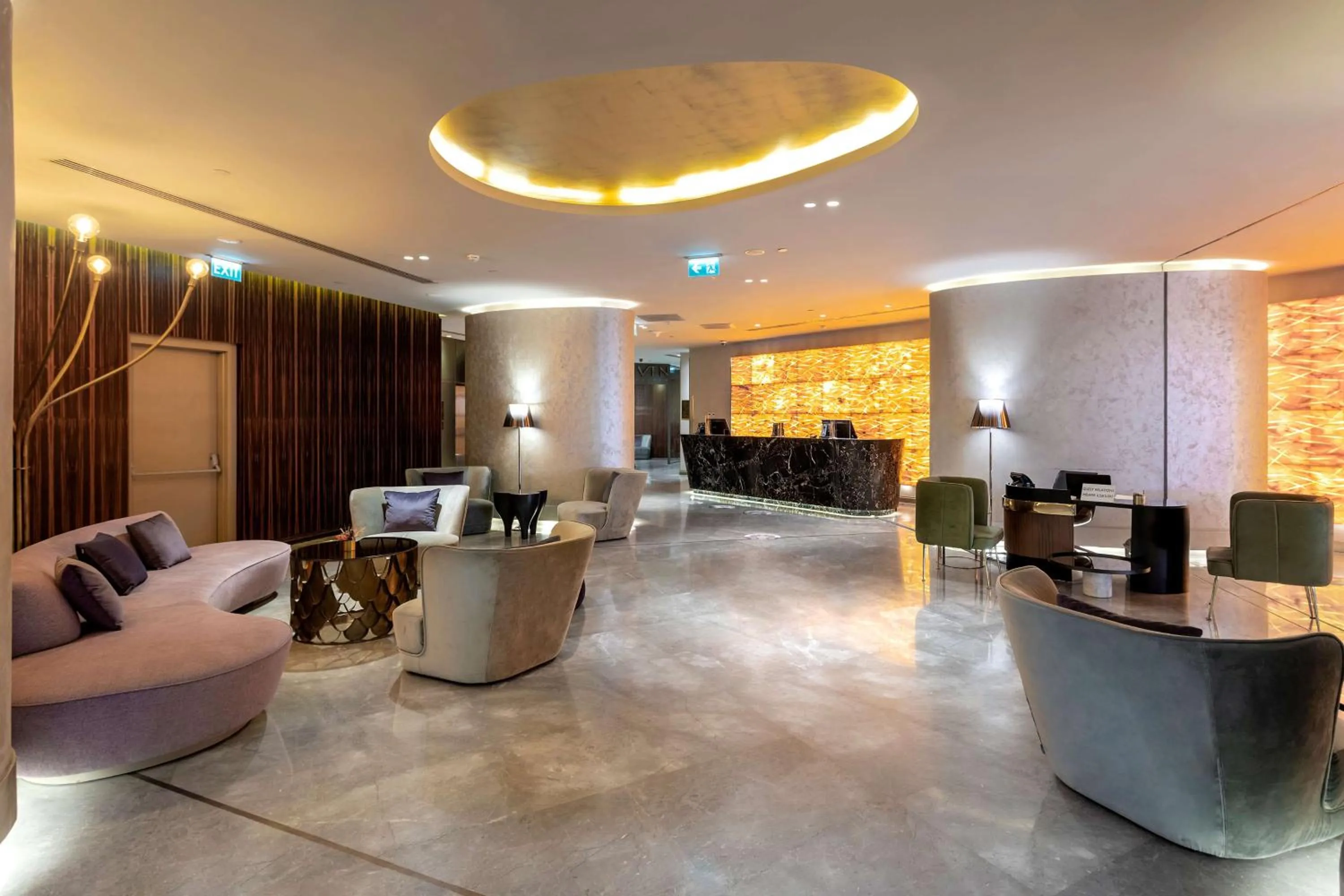 Lobby or reception in Radisson Blu Hotel Istanbul Ottomare