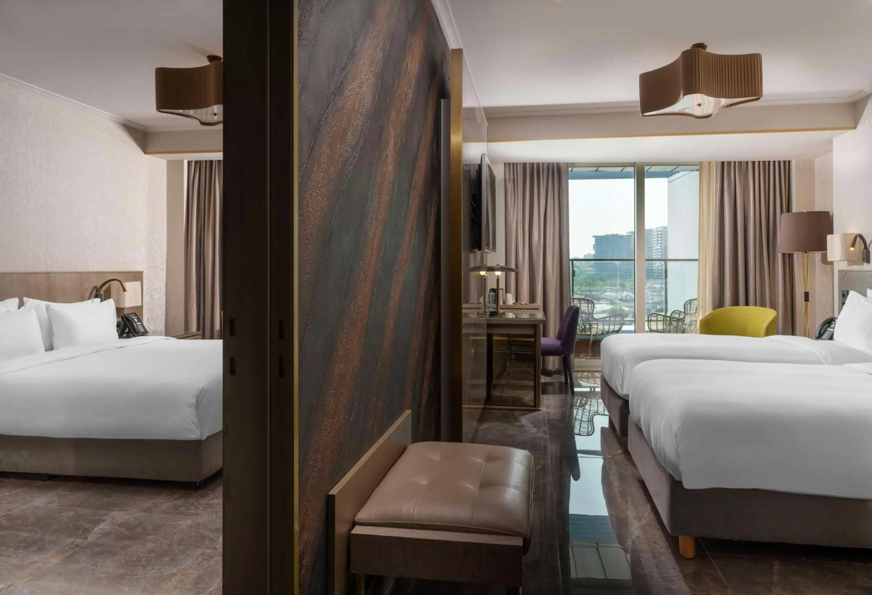 Bed in Radisson Blu Hotel Istanbul Ottomare