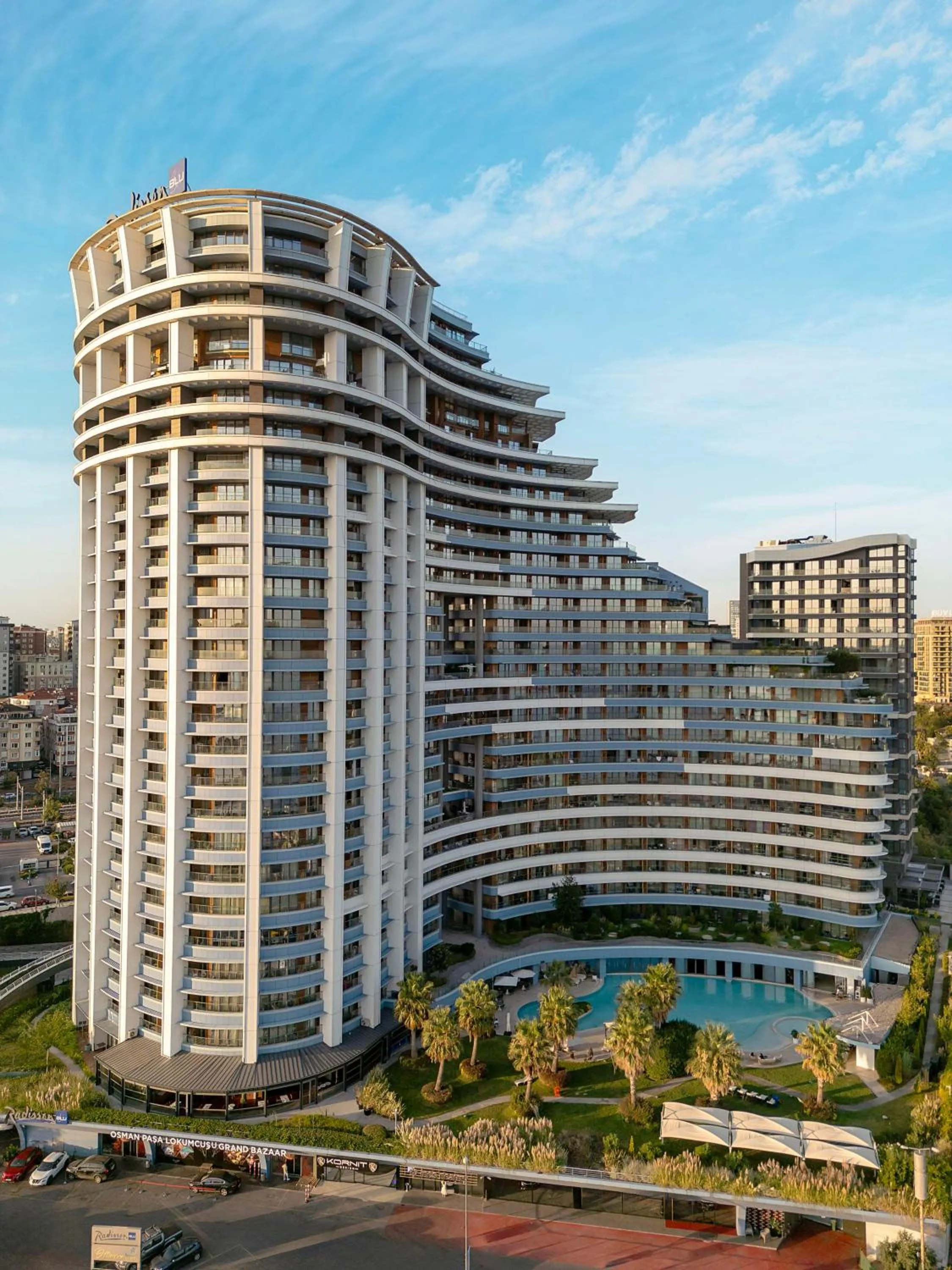 Property building in Radisson Blu Hotel Istanbul Ottomare