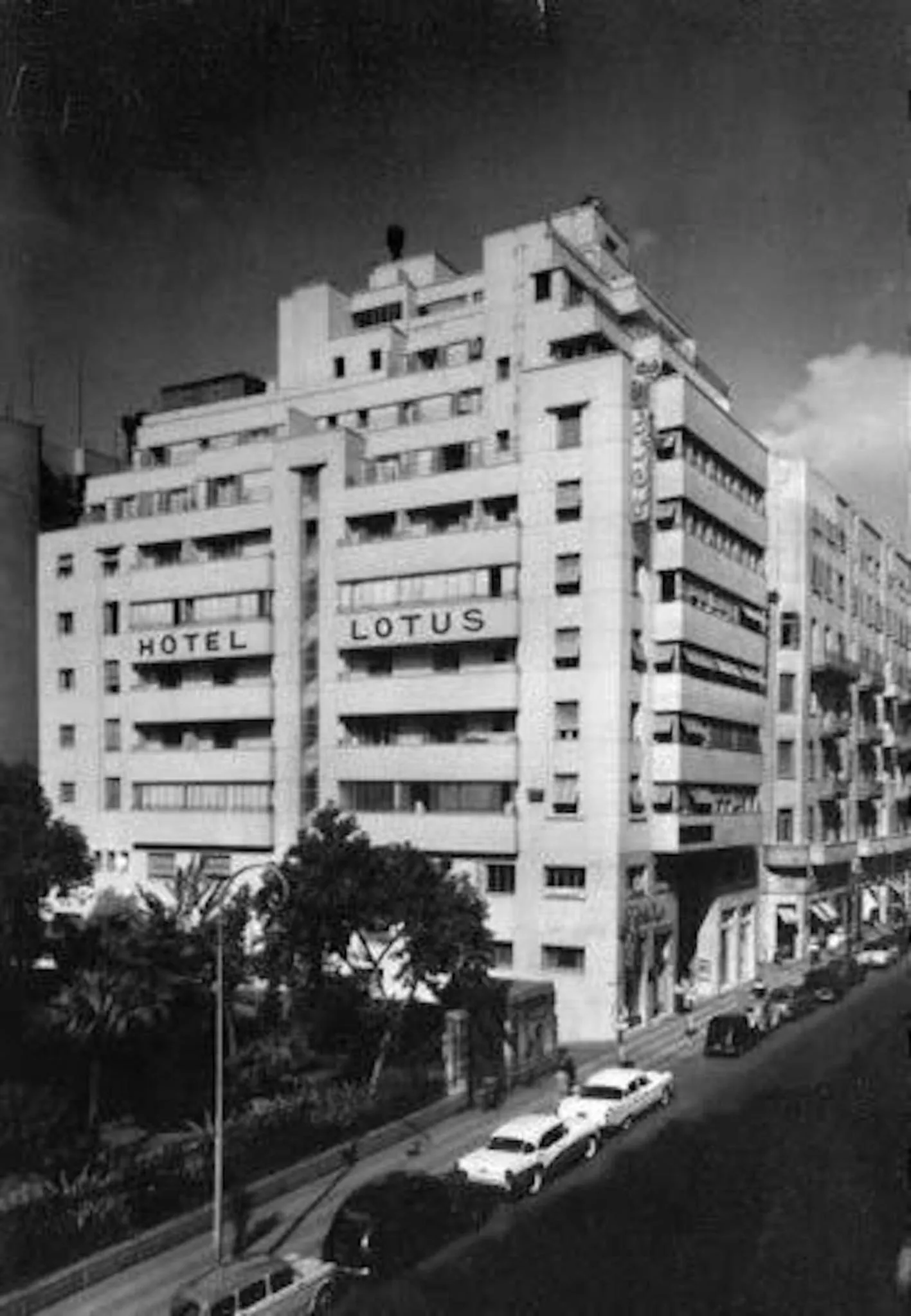 Property building in Lotus Hotel Cairo
