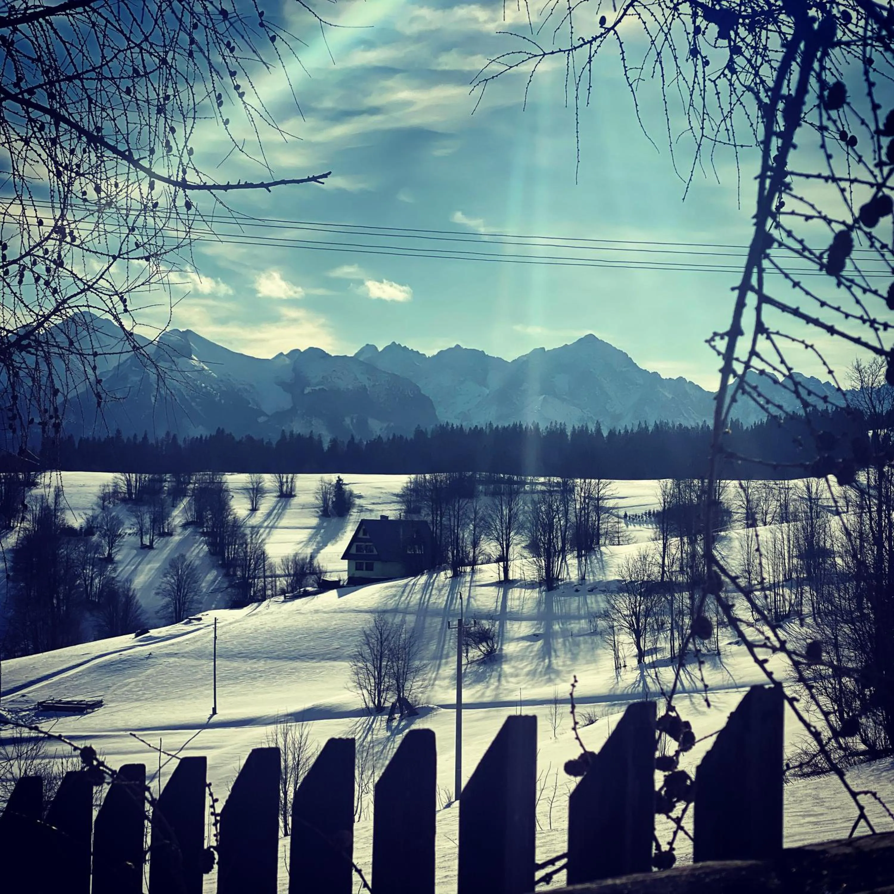 Natural landscape in Siumno Izba B&B Brzegi