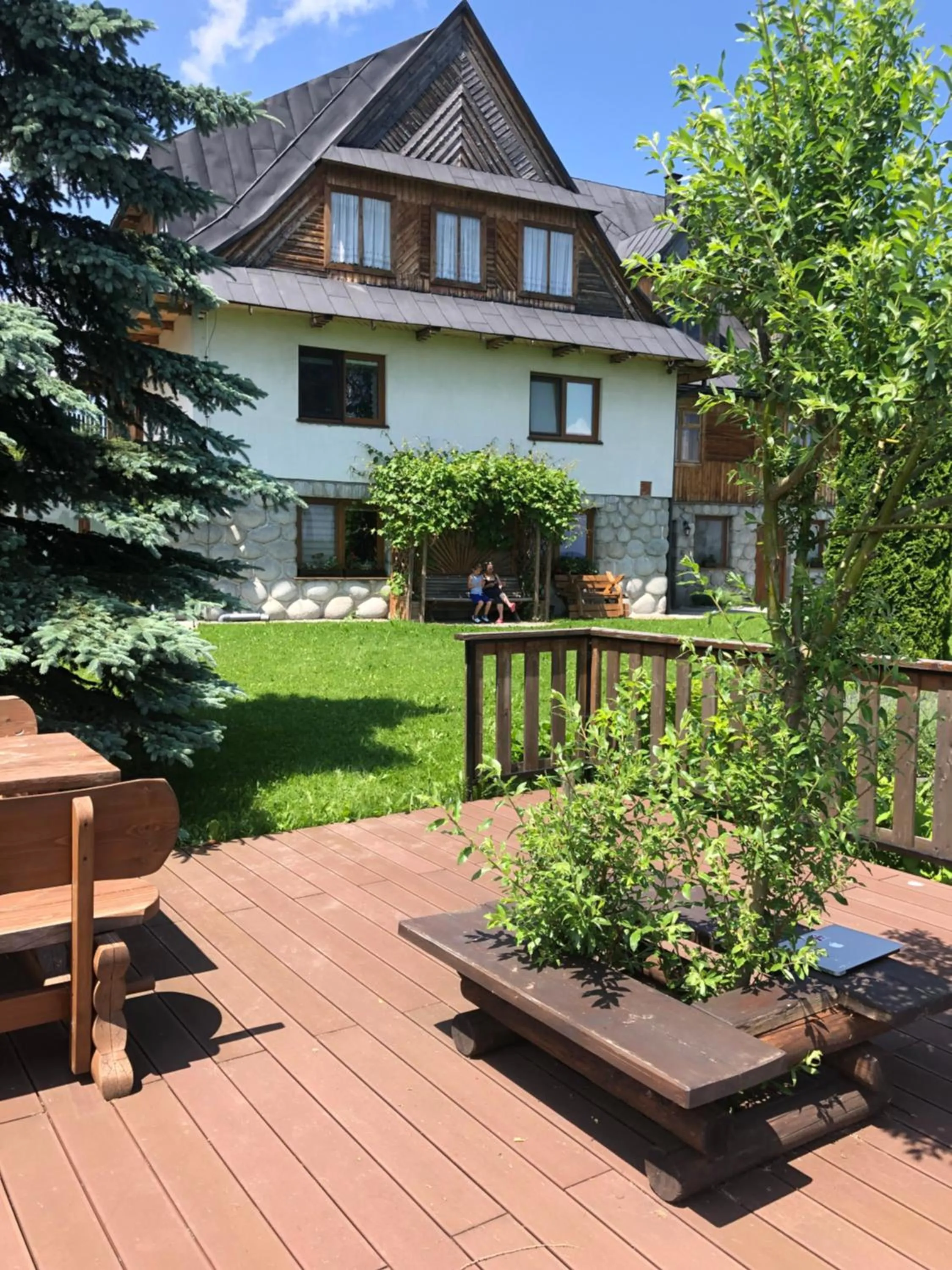 Property building in Siumno Izba B&B Brzegi