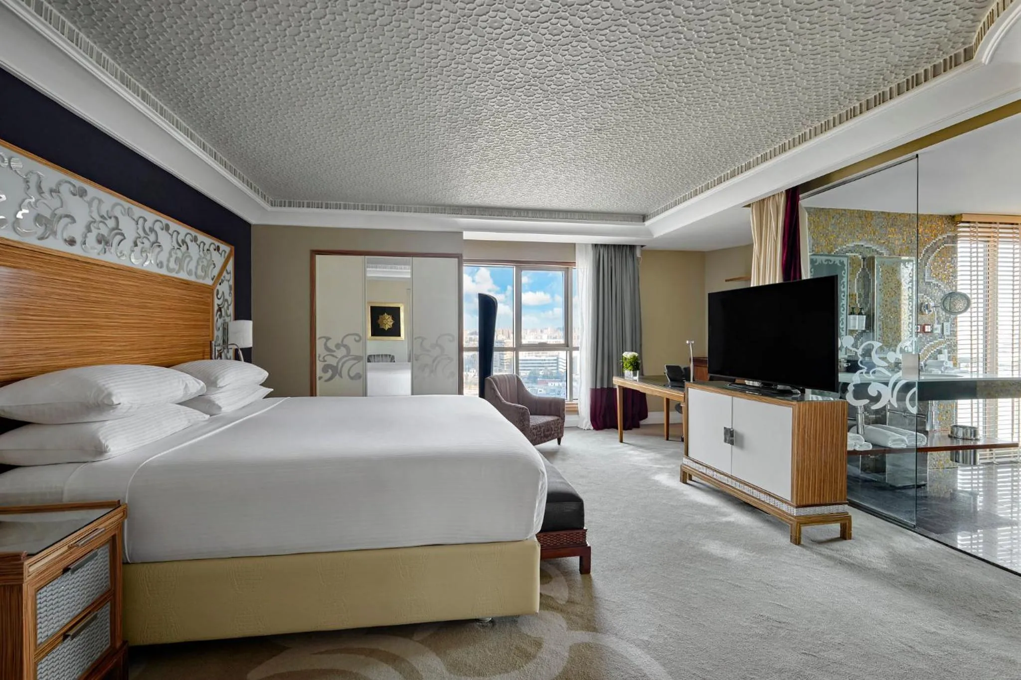 Photo of the whole room, Bed in Intercontinental Cairo Citystars by IHG