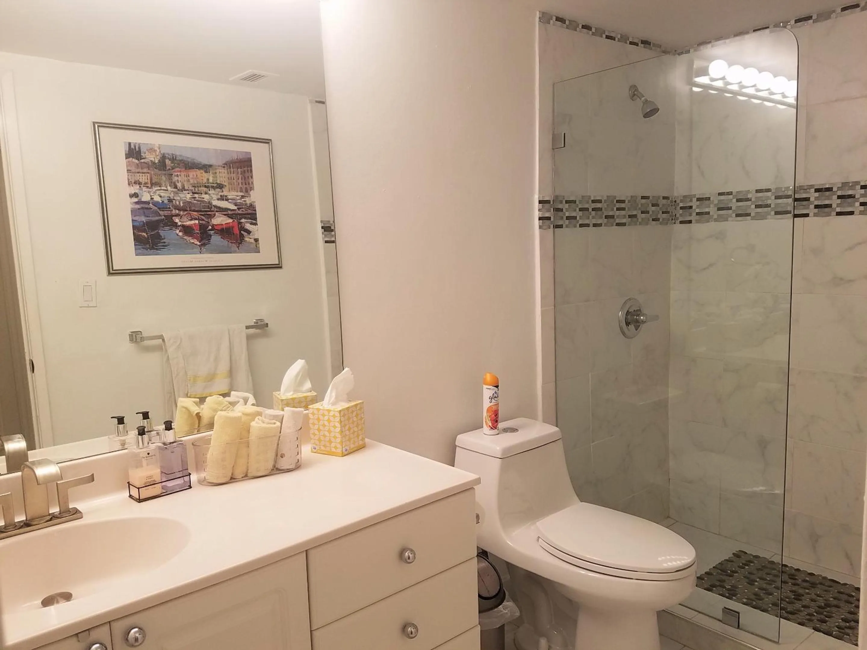 Shower in Penthouse Ocean Reserve