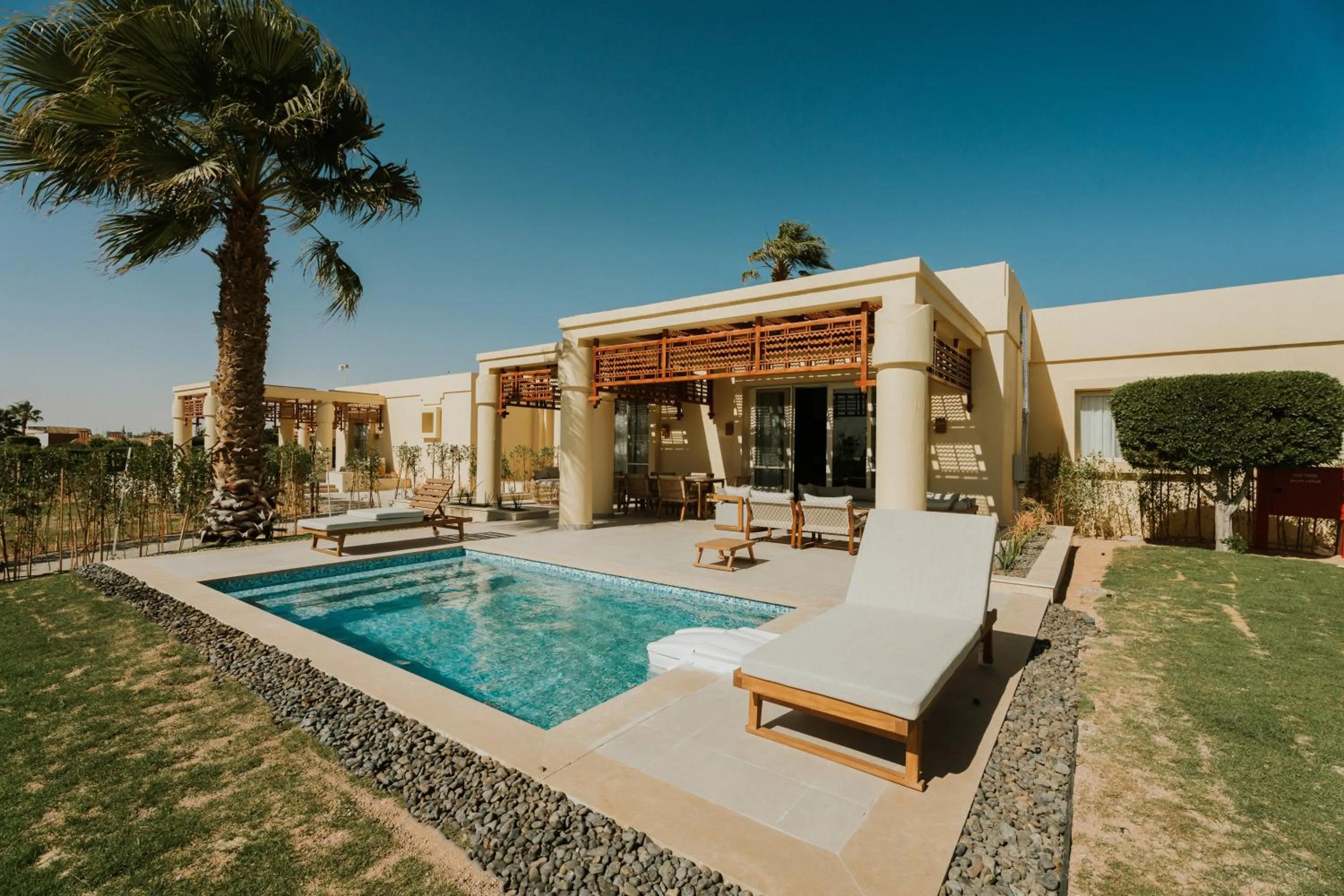 Pool view in Sheraton Soma Bay Resort