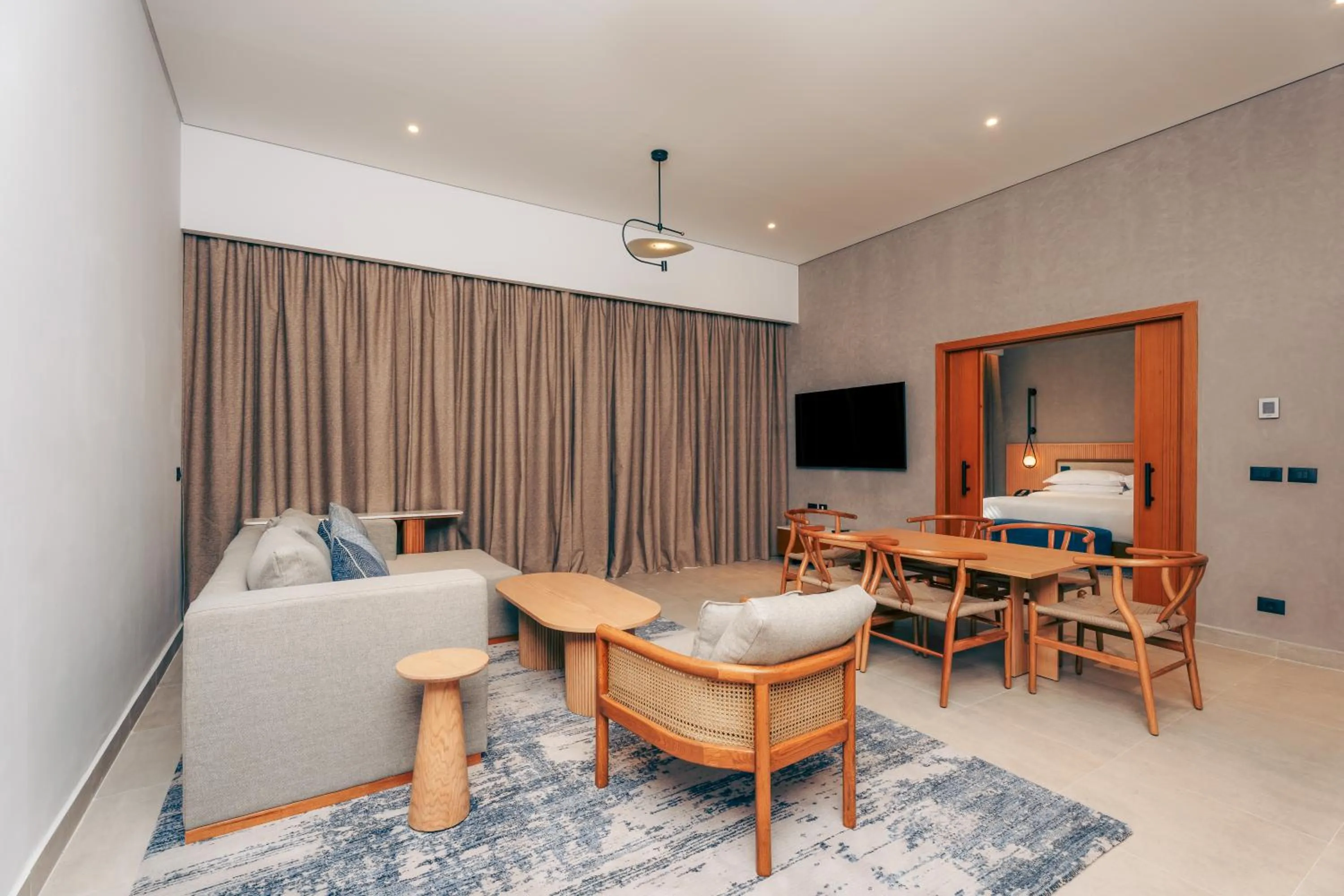 Bed in Sheraton Soma Bay Resort