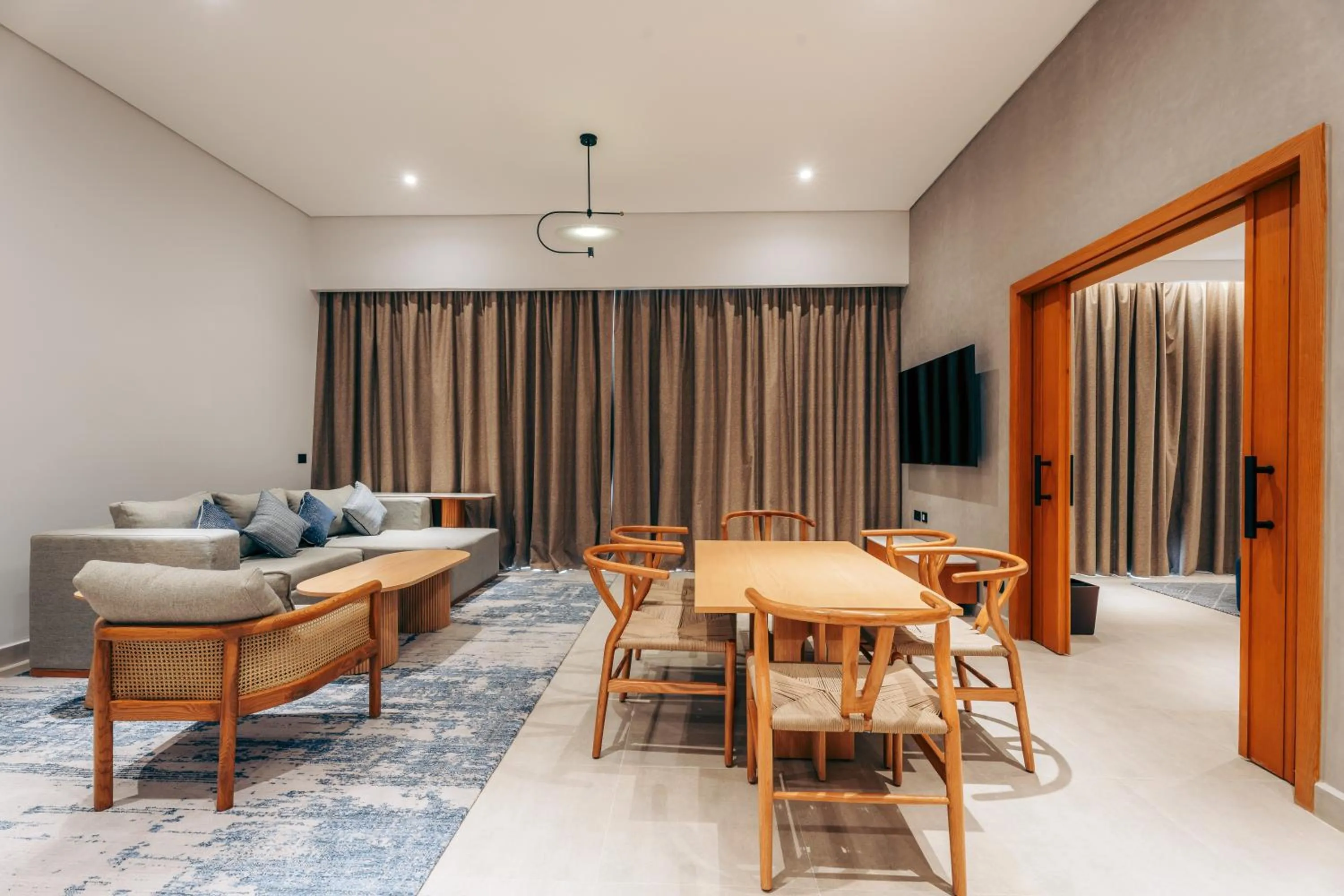 Living room in Sheraton Soma Bay Resort