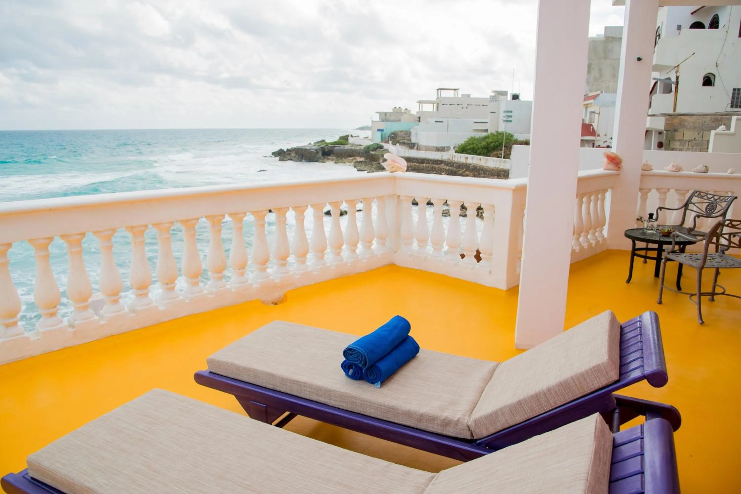 Balcony/Terrace in Villa Elena Isla Mujeres