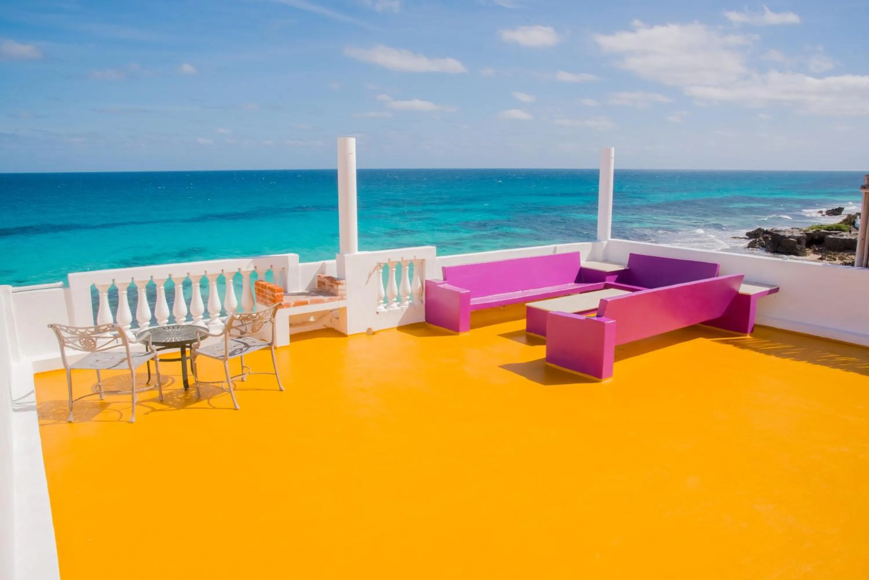 Balcony/Terrace in Villa Elena Isla Mujeres