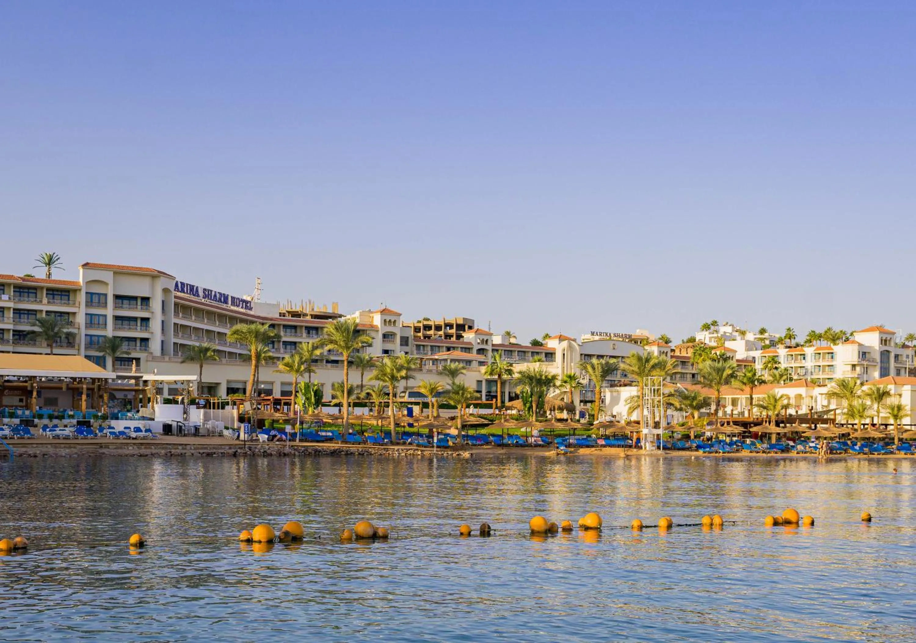 Beach in Marina Sharm Hotel