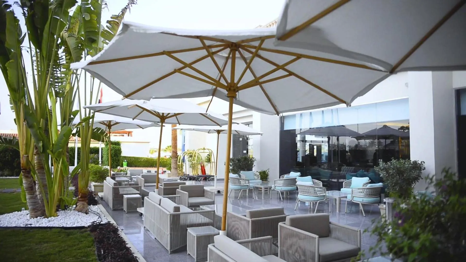 Garden view in Marina Sharm Hotel