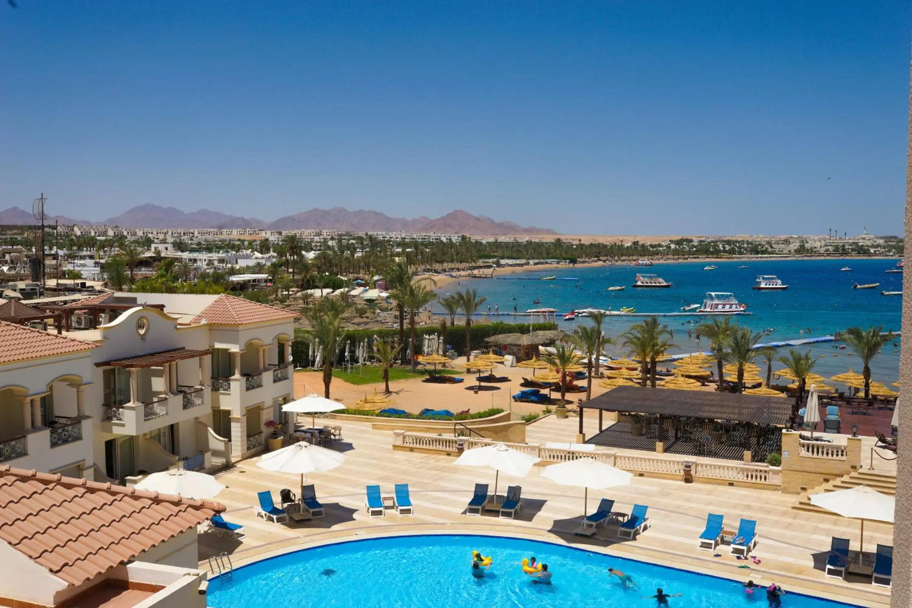 Royal Club Room with Sea and Pool View in Marina Sharm Hotel Royal Club Room with Sea and Pool View in Marina Sharm Hotel