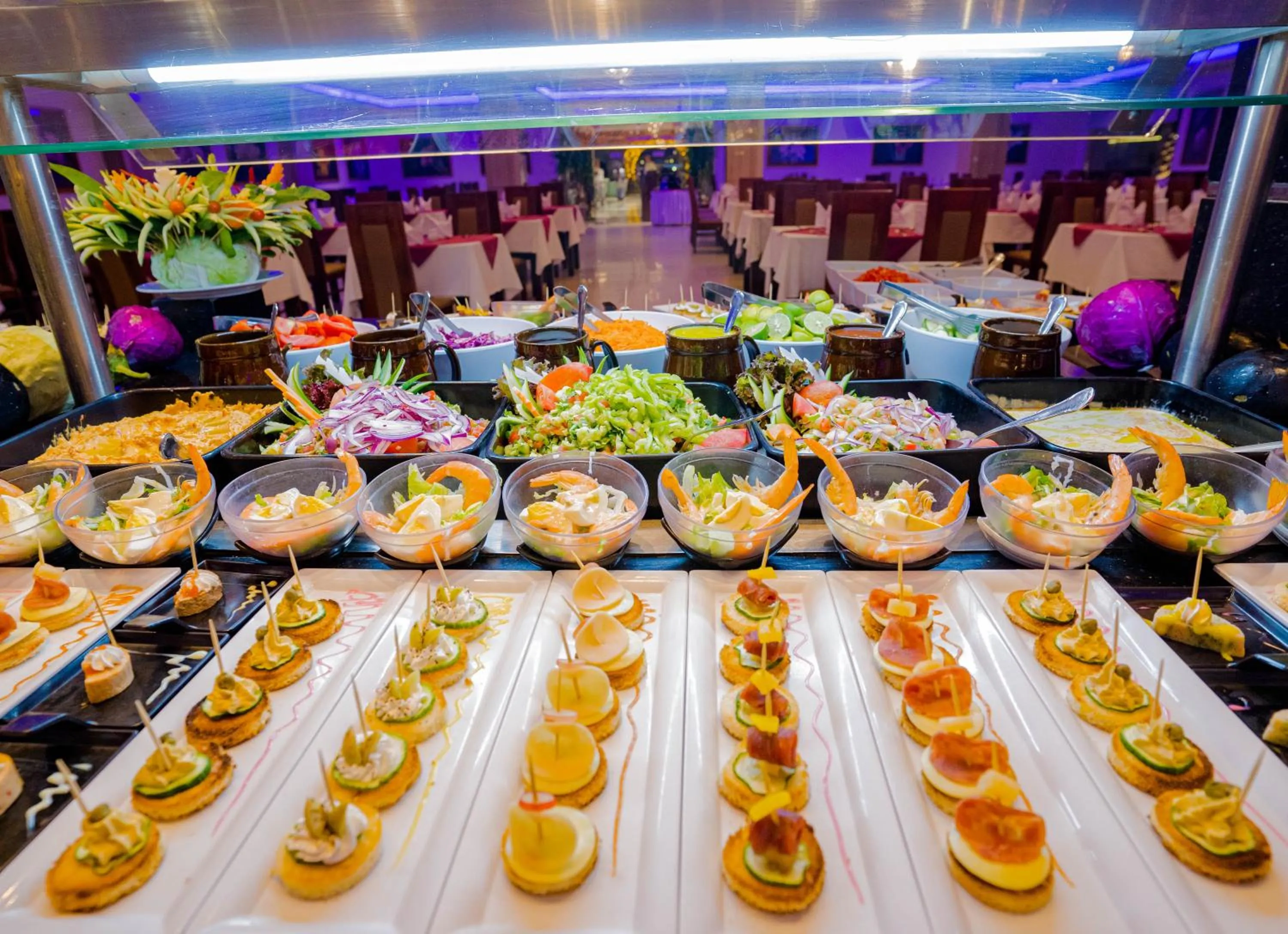 Food and drinks in Marina Sharm Hotel