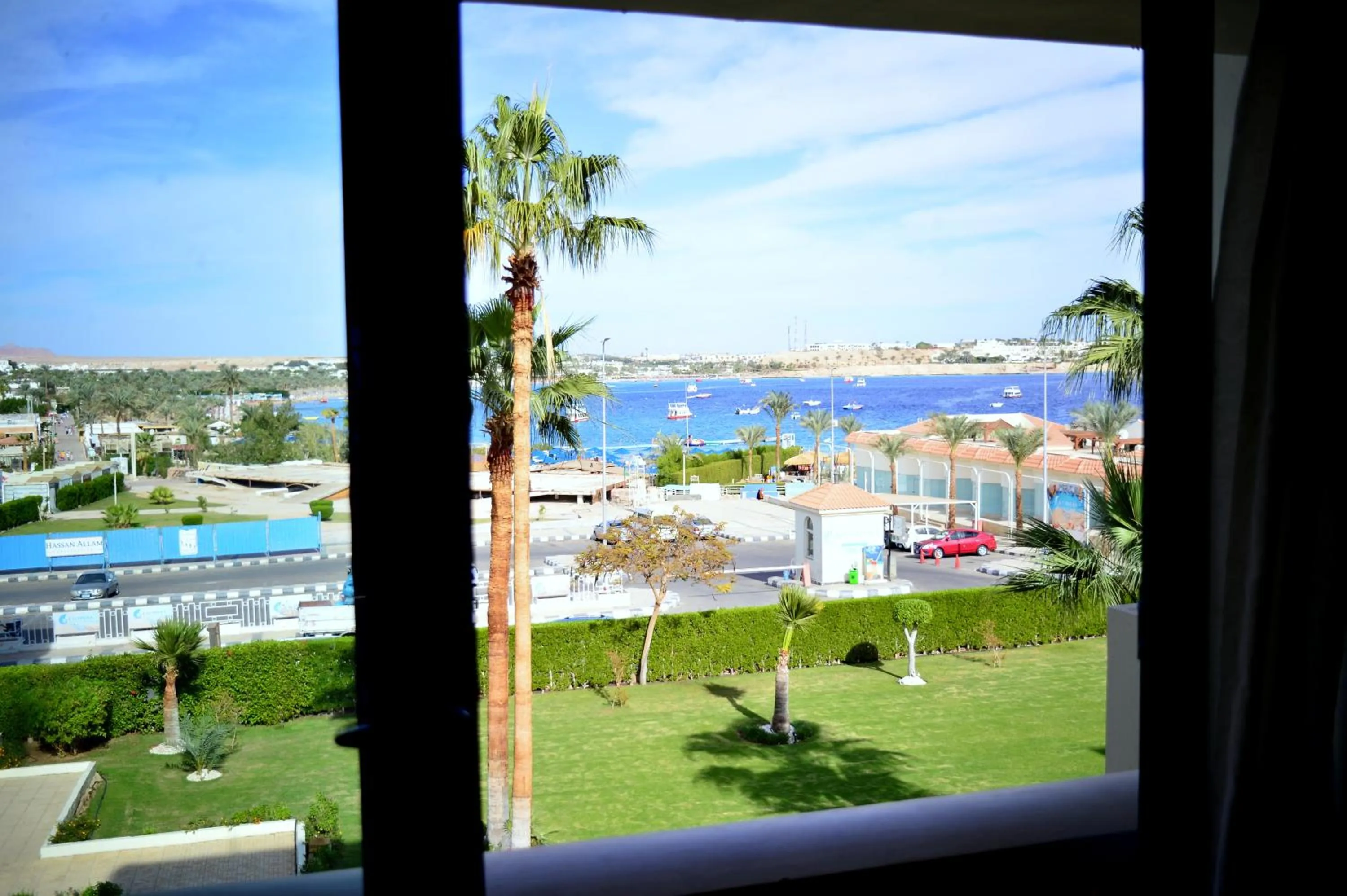 Garden view in Marina Sharm Hotel