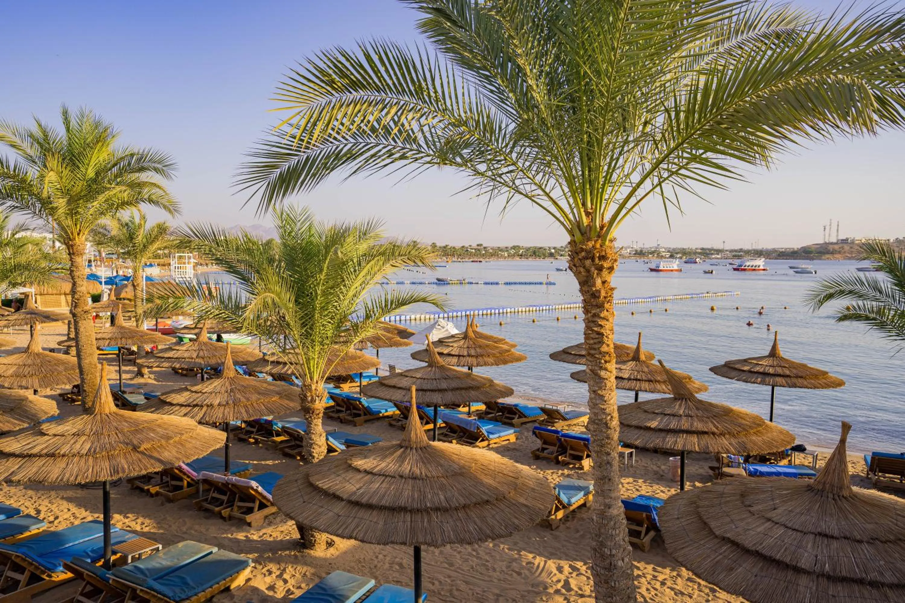 Beach in Marina Sharm Hotel