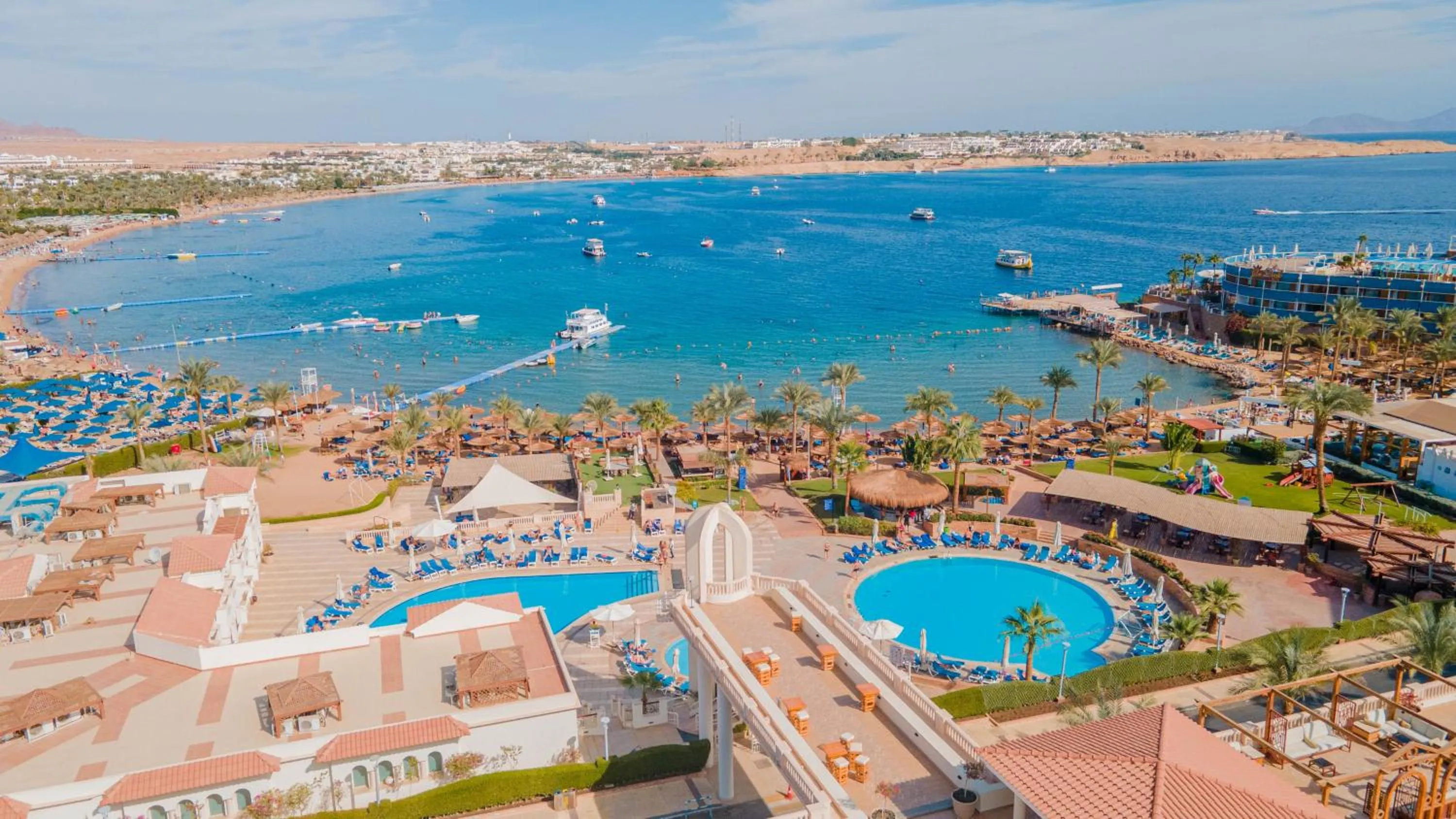 Bird's eye view in Marina Sharm Hotel