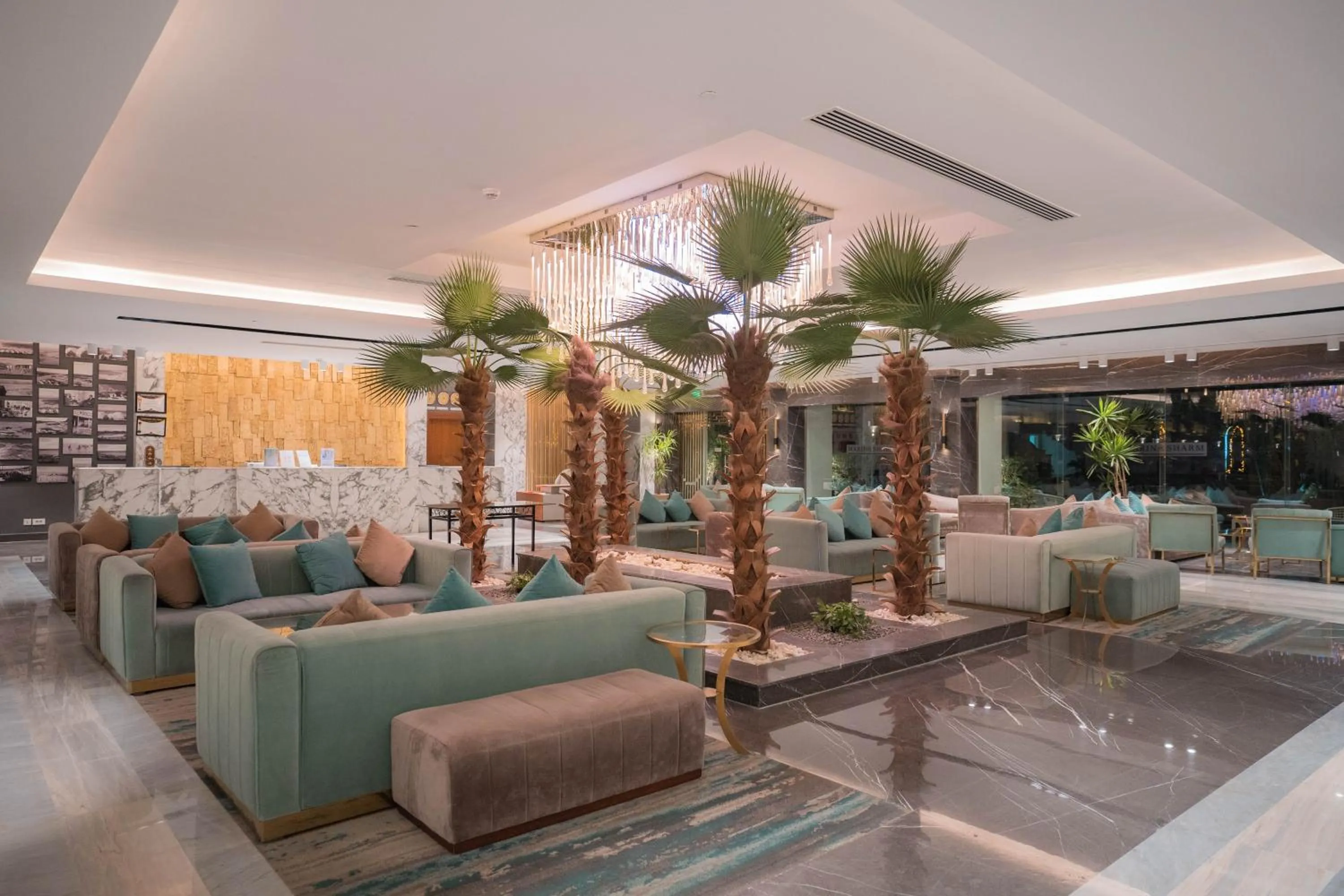 Lobby or reception in Marina Sharm Hotel