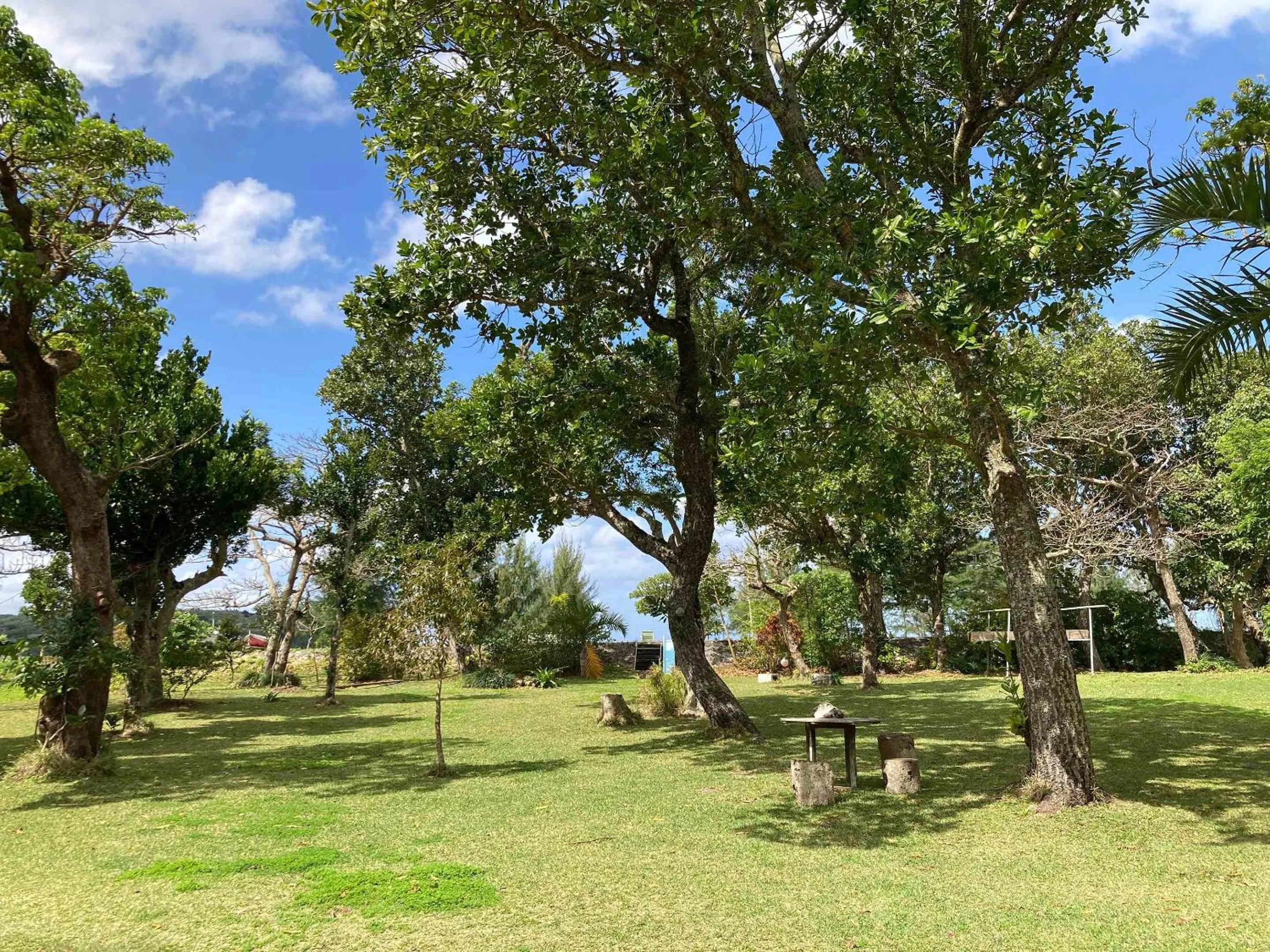 Garden in Uminoie Painukaji