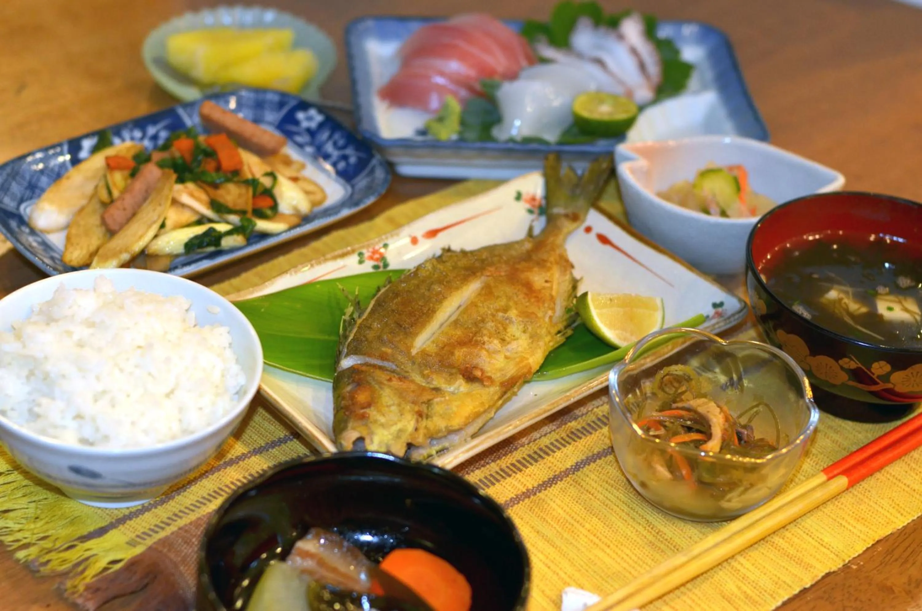 Food close-up in Uminoie Painukaji