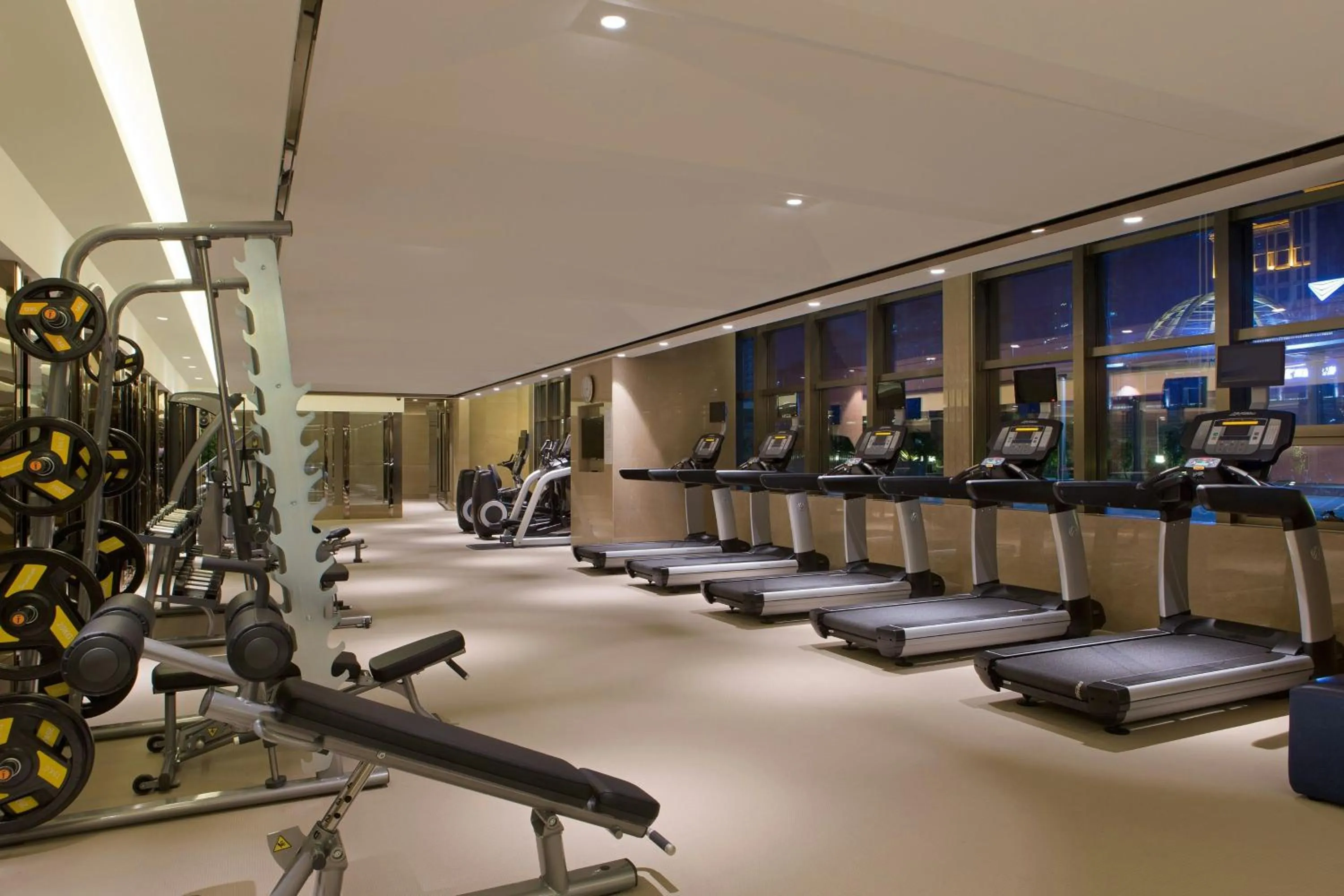 Fitness centre/facilities in Sheraton Nanchang Hotel