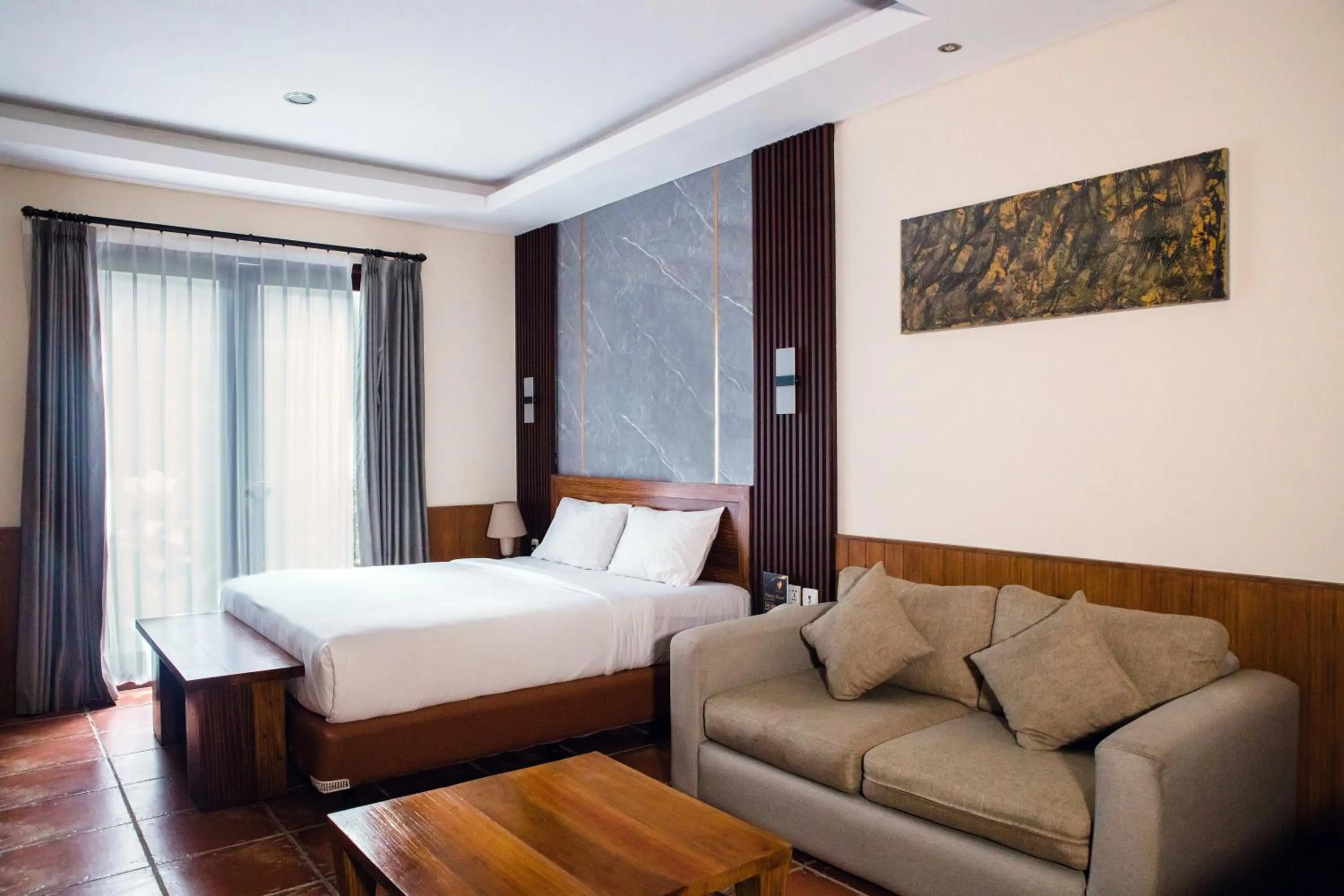 Bedroom, Bed in Grand Kesambi Resort and Villas Seminyak