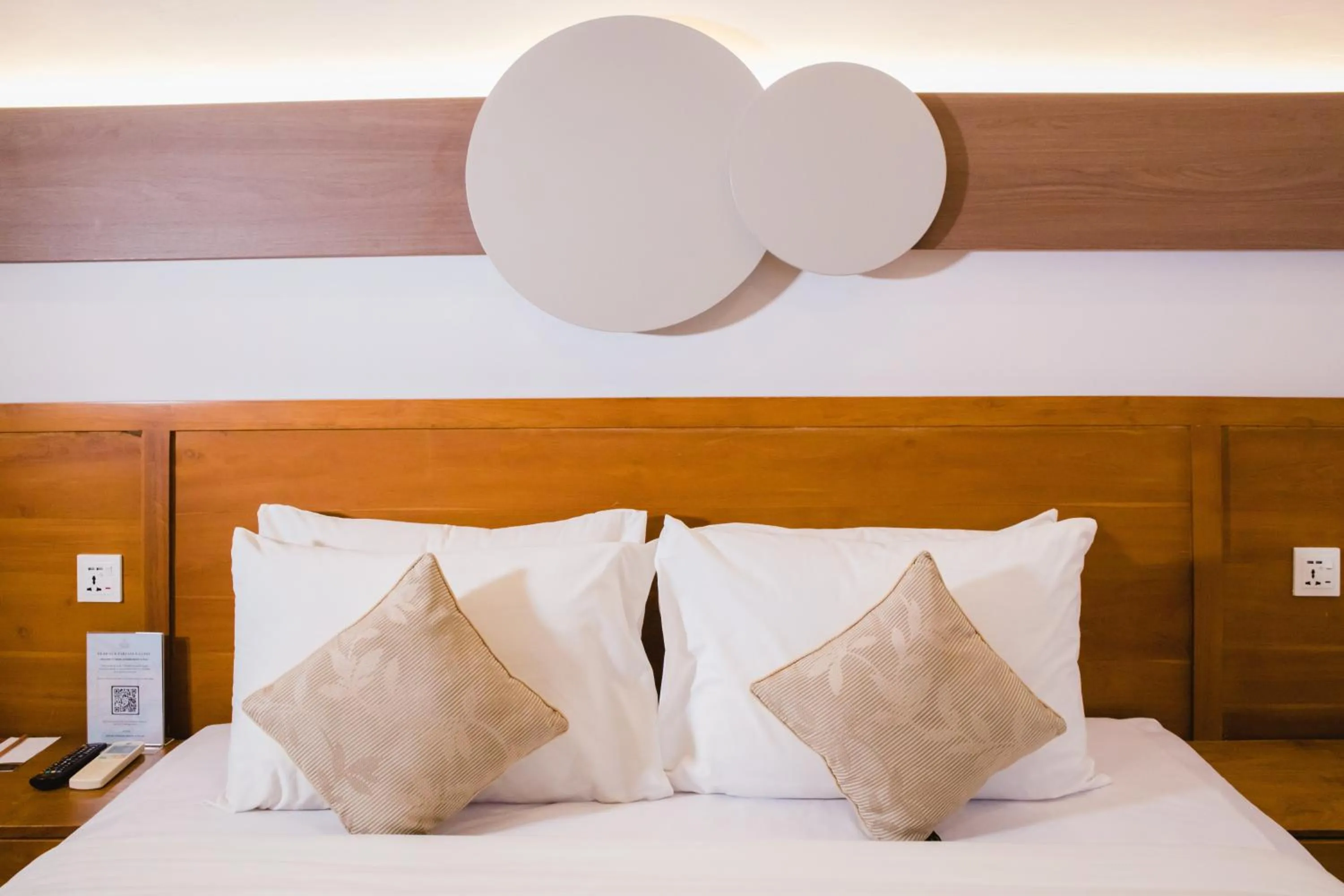 Bed in Grand Kesambi Resort and Villas Seminyak