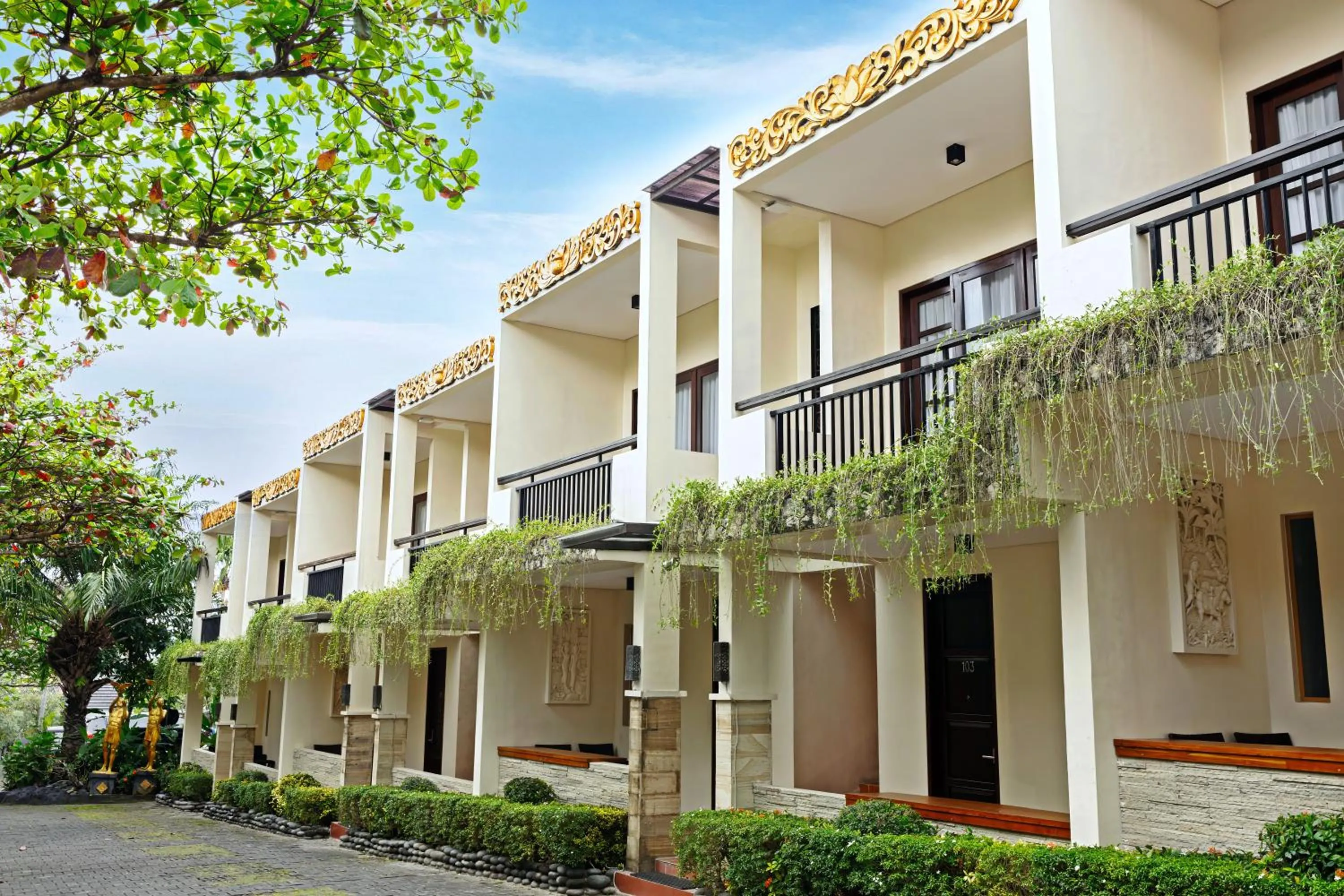 Property building in Grand Kesambi Resort and Villas Seminyak