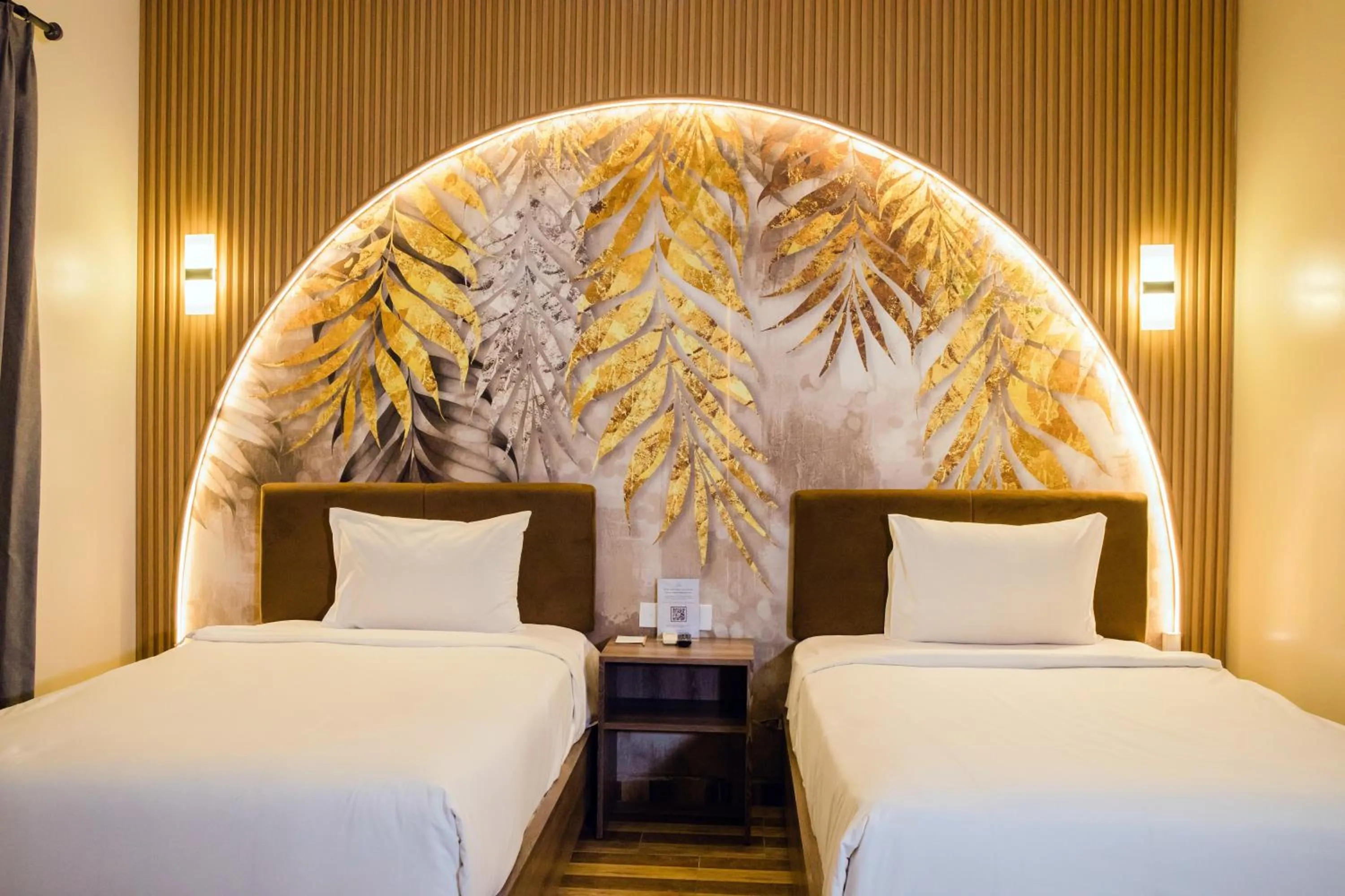 Bed in Grand Kesambi Resort and Villas Seminyak