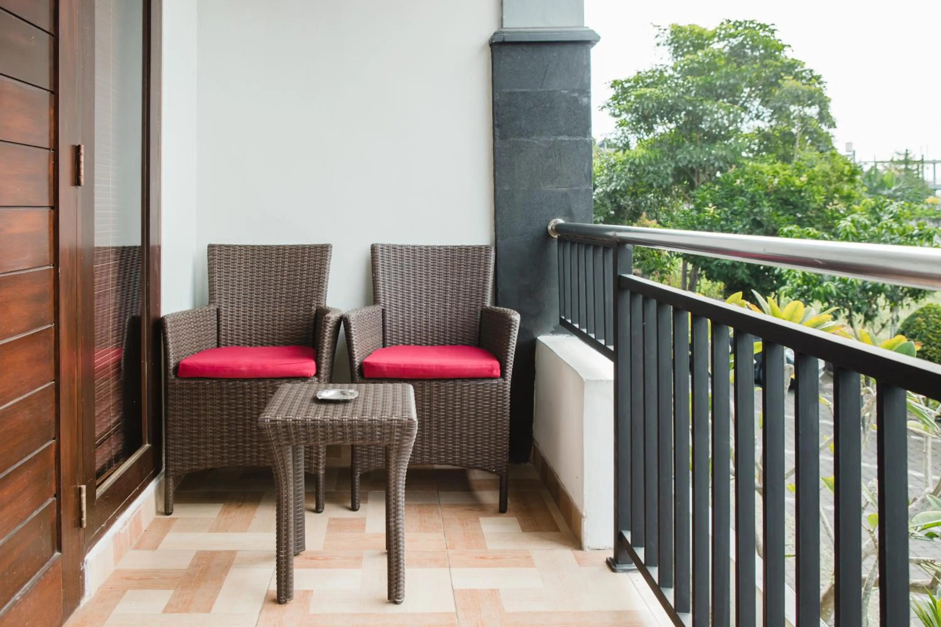 Balcony/Terrace in Grand Kesambi Resort and Villas Seminyak