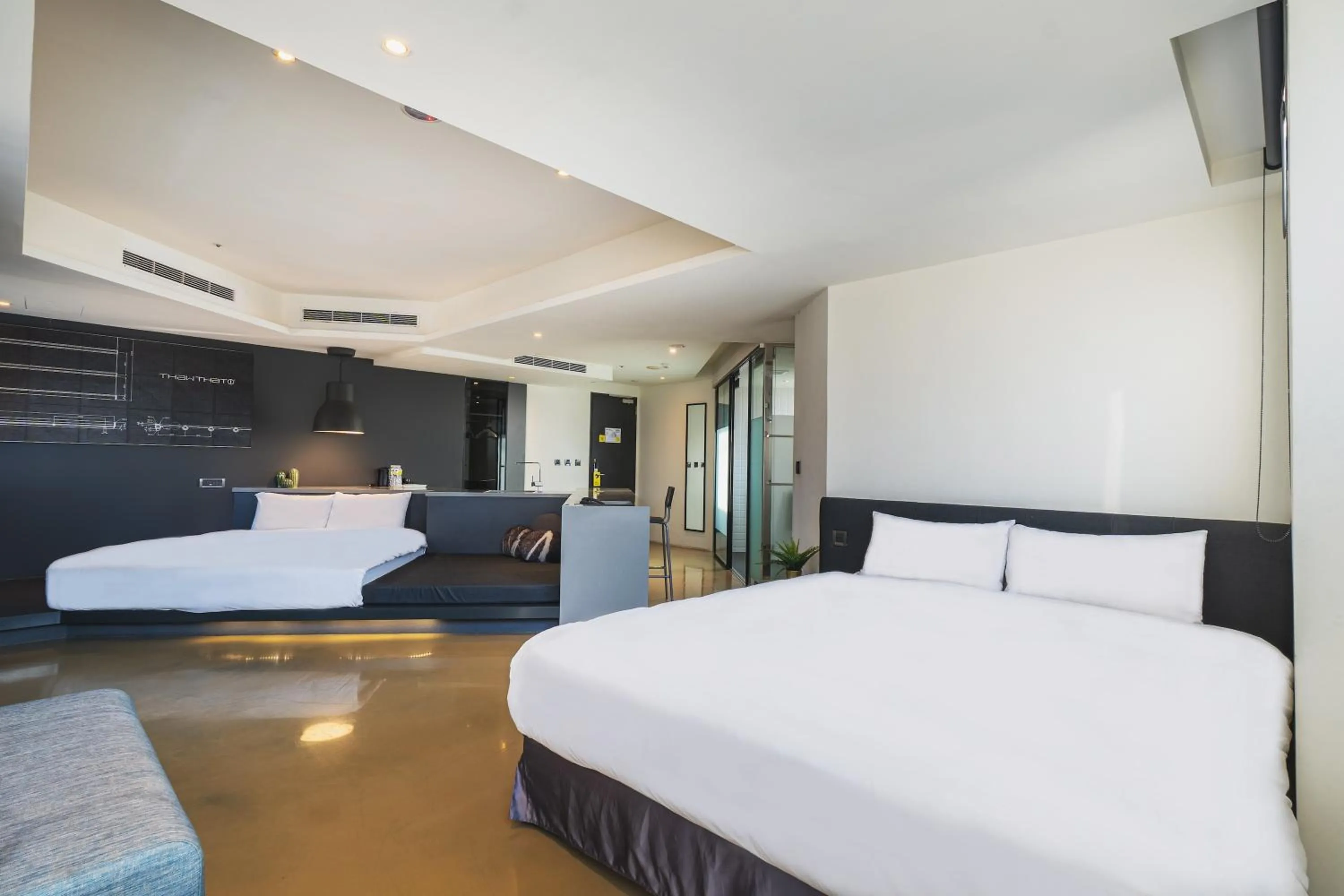 Bedroom, Bed in CHECK inn Taichung Liming